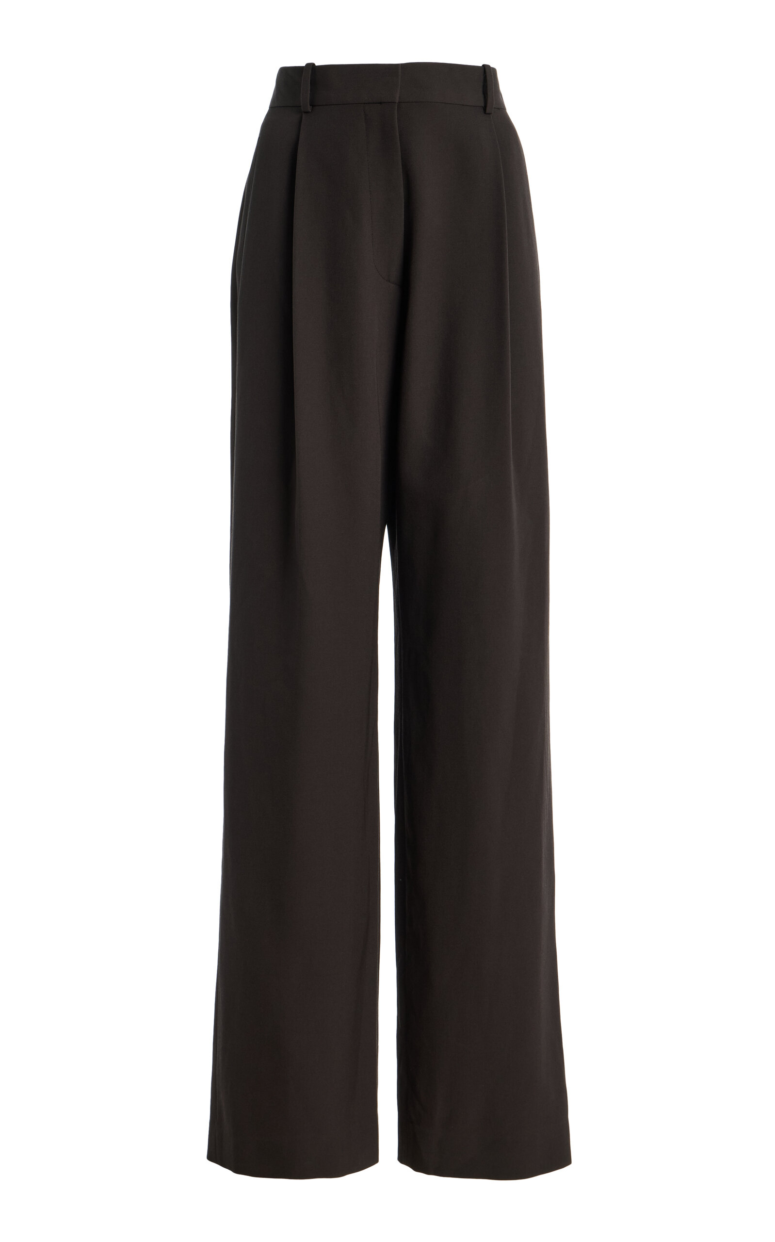 Lowe Pleated Wool Pants