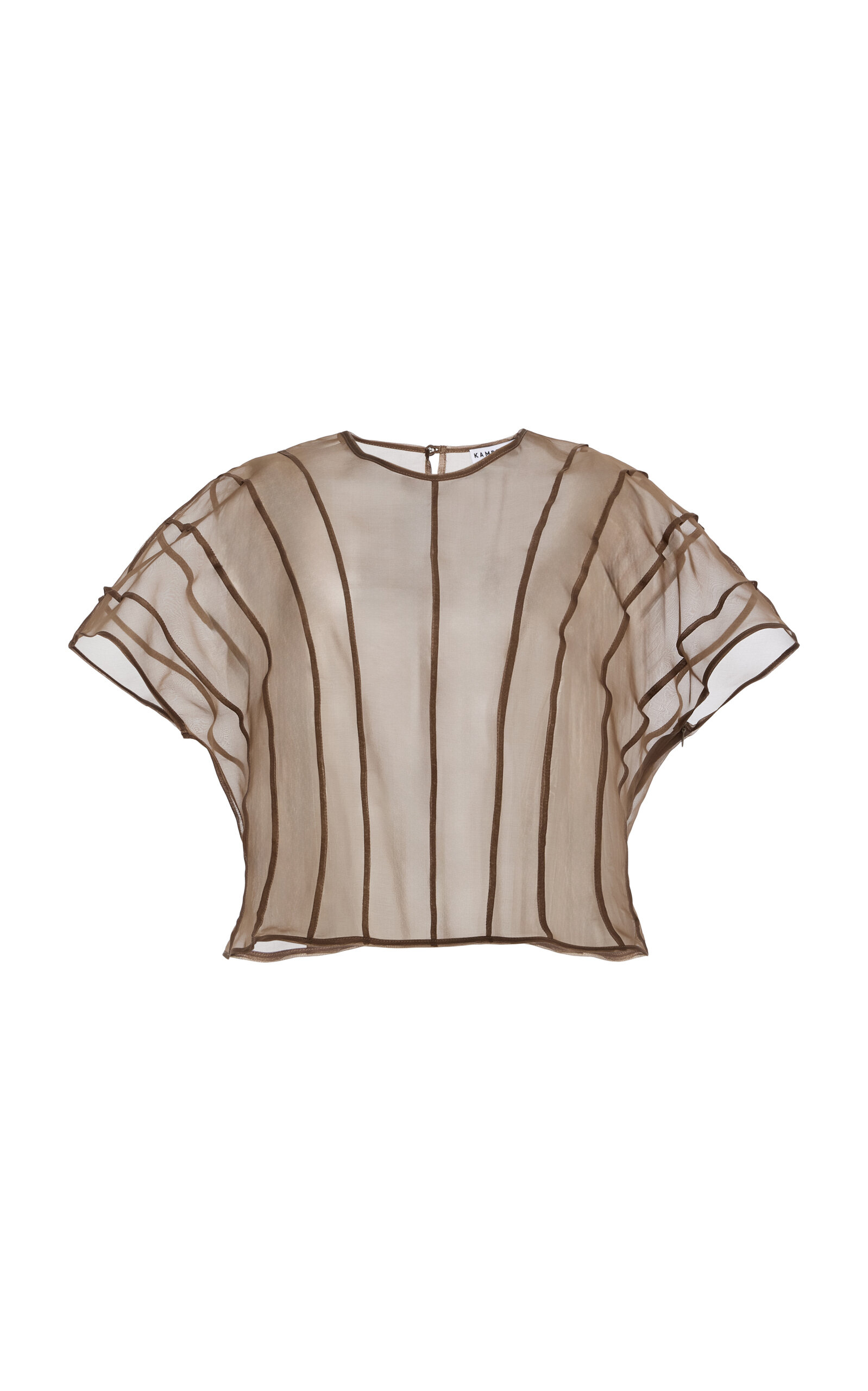 Kamperett Anemoia Silk Organza Blouse - Moda Operandi