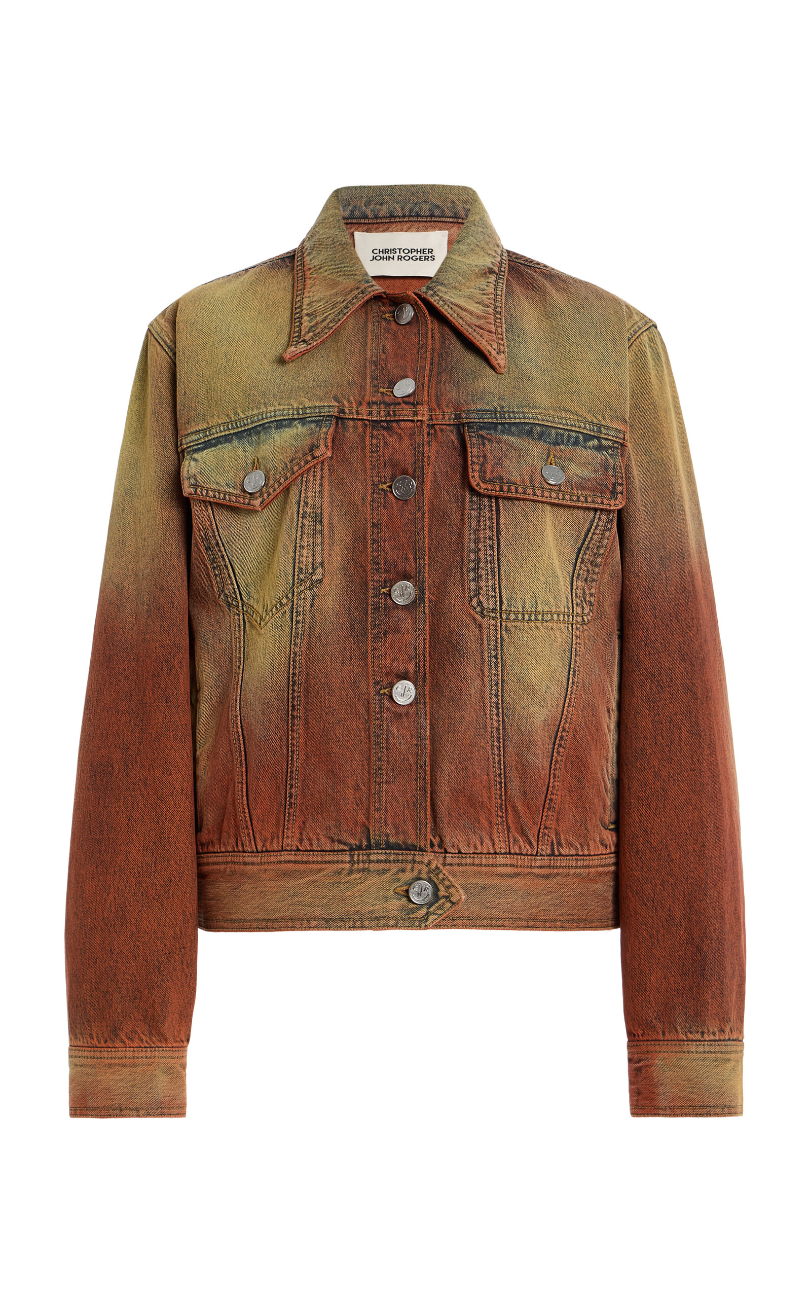 Christopher John Rogers Moda Operandi In Brown