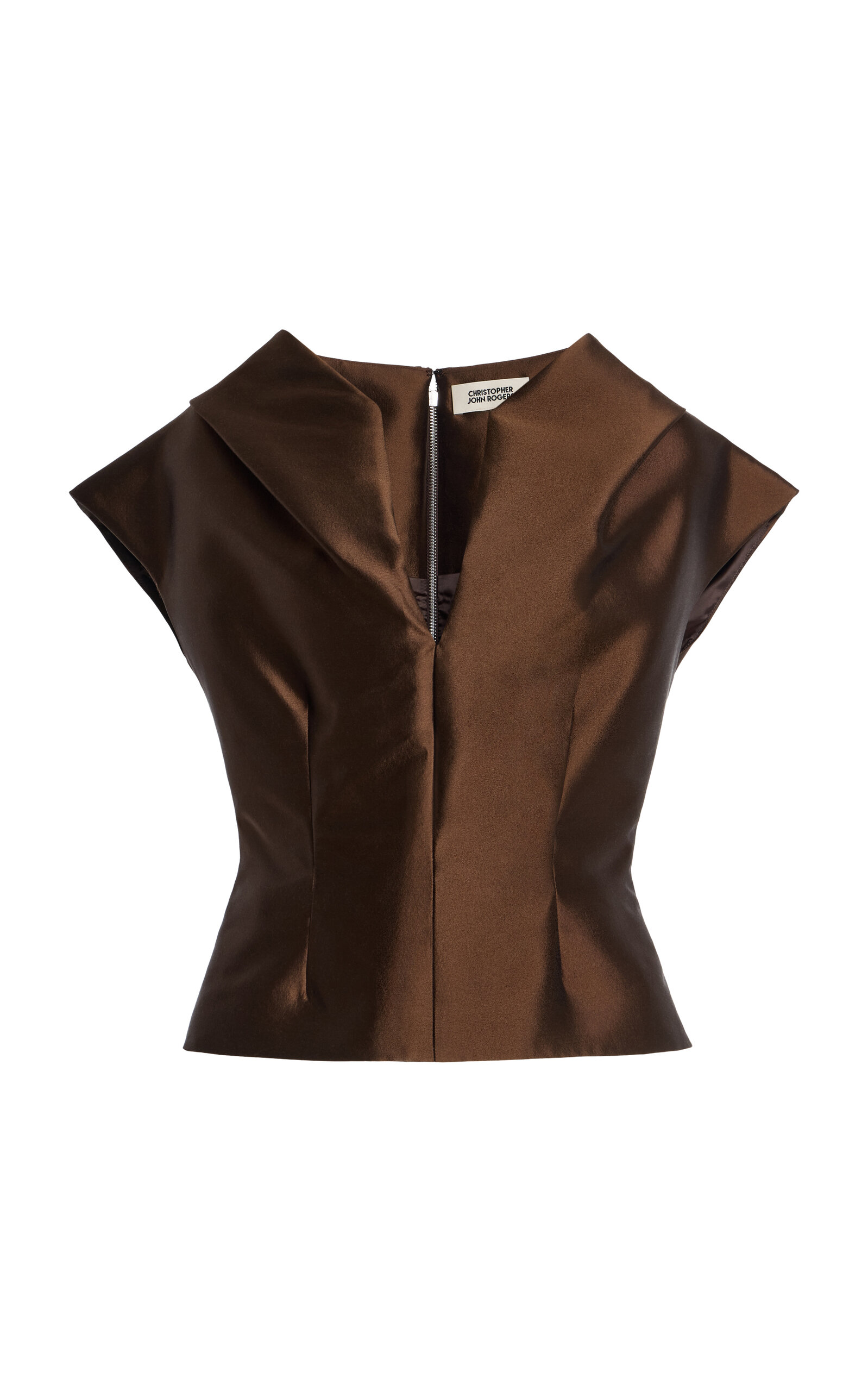 Christopher John Rogers Moda Operandi In Brown