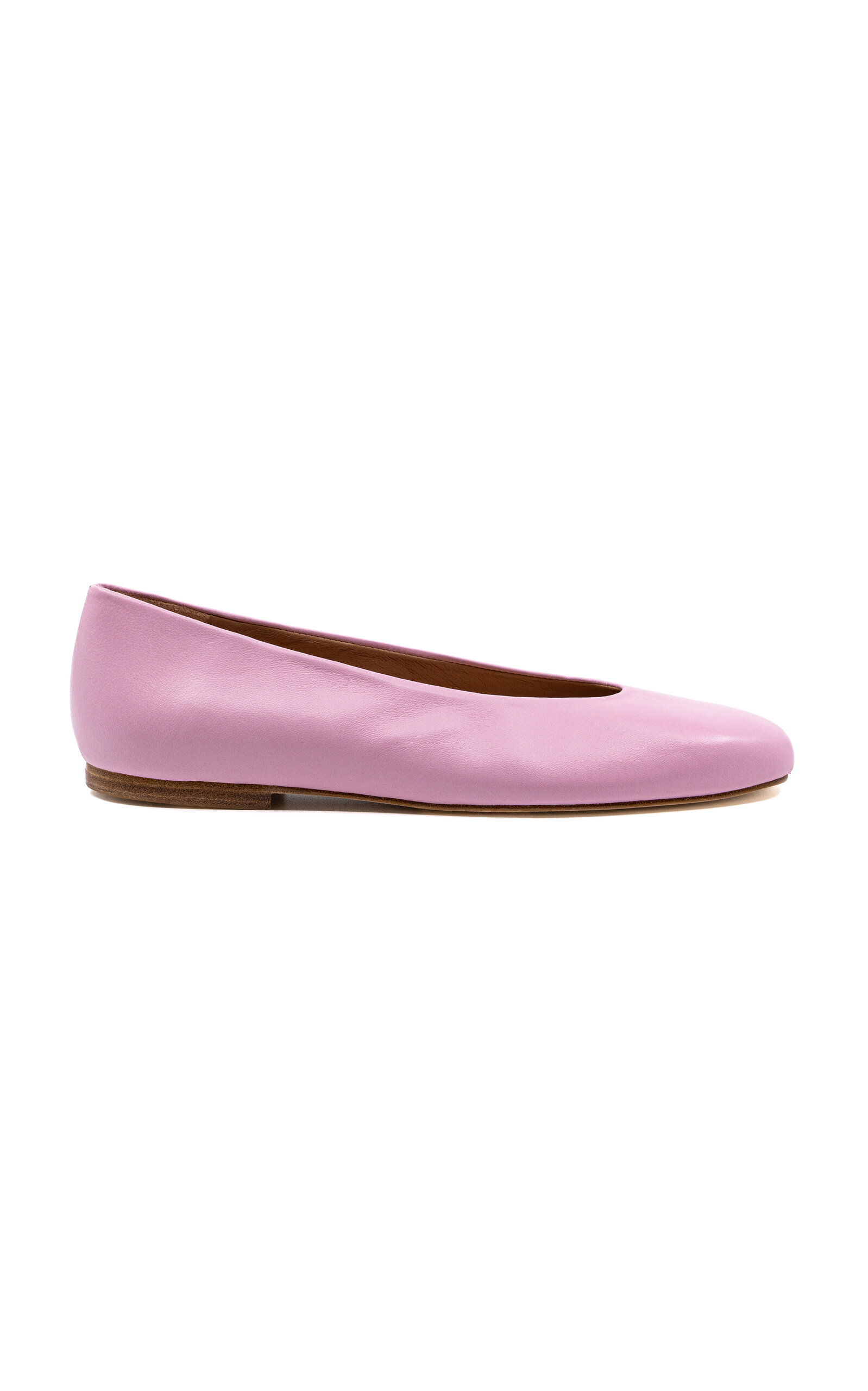 Andrea Gomez Dalia Leather Ballet Flats - Moda Operandi