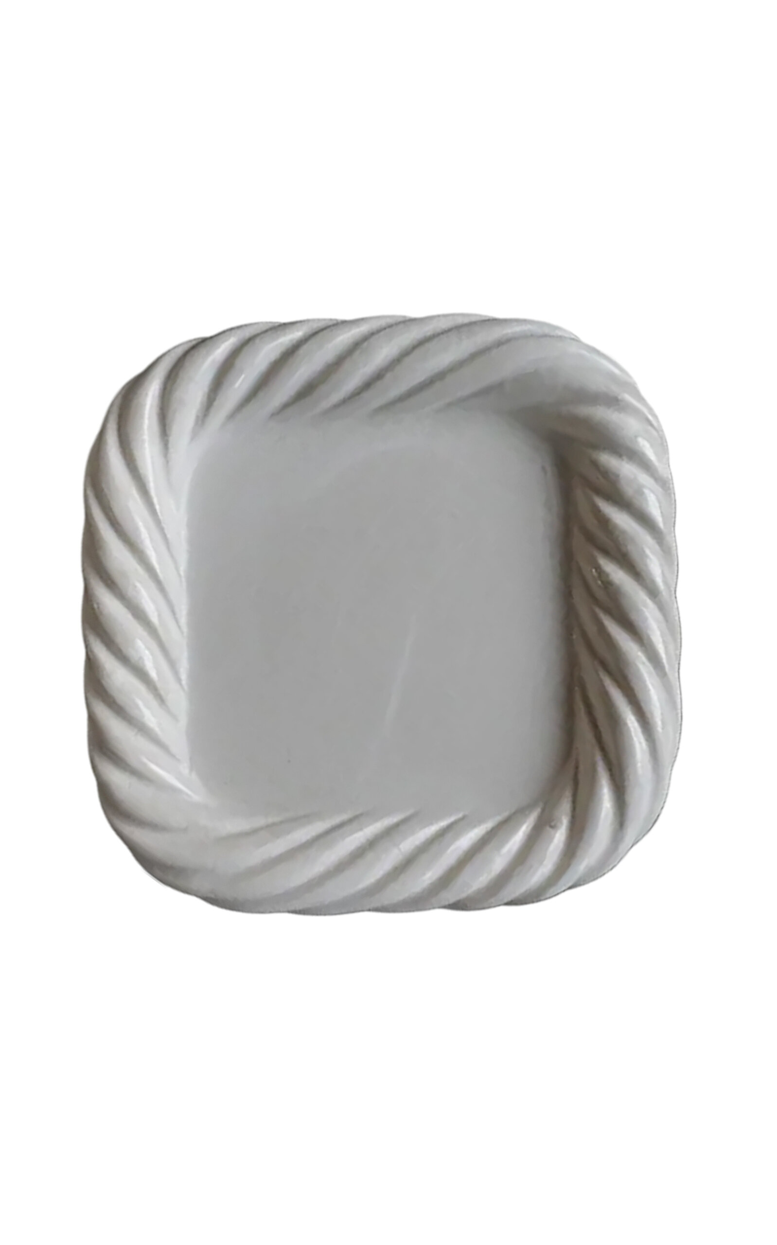 Anastasio Home - Sam Marble Tray - Light Grey