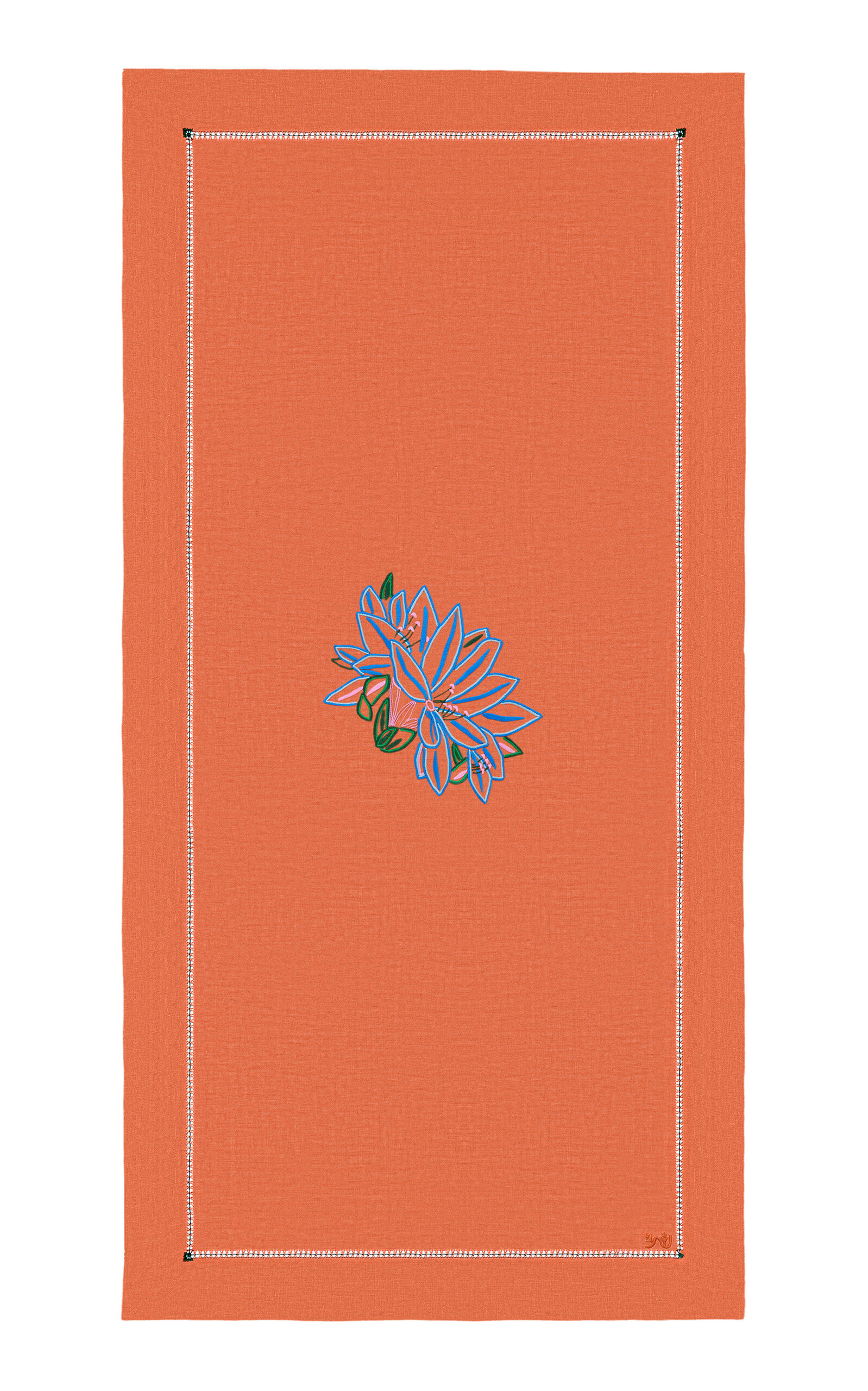 Campante Runner Flor Calendula Copper In Brown