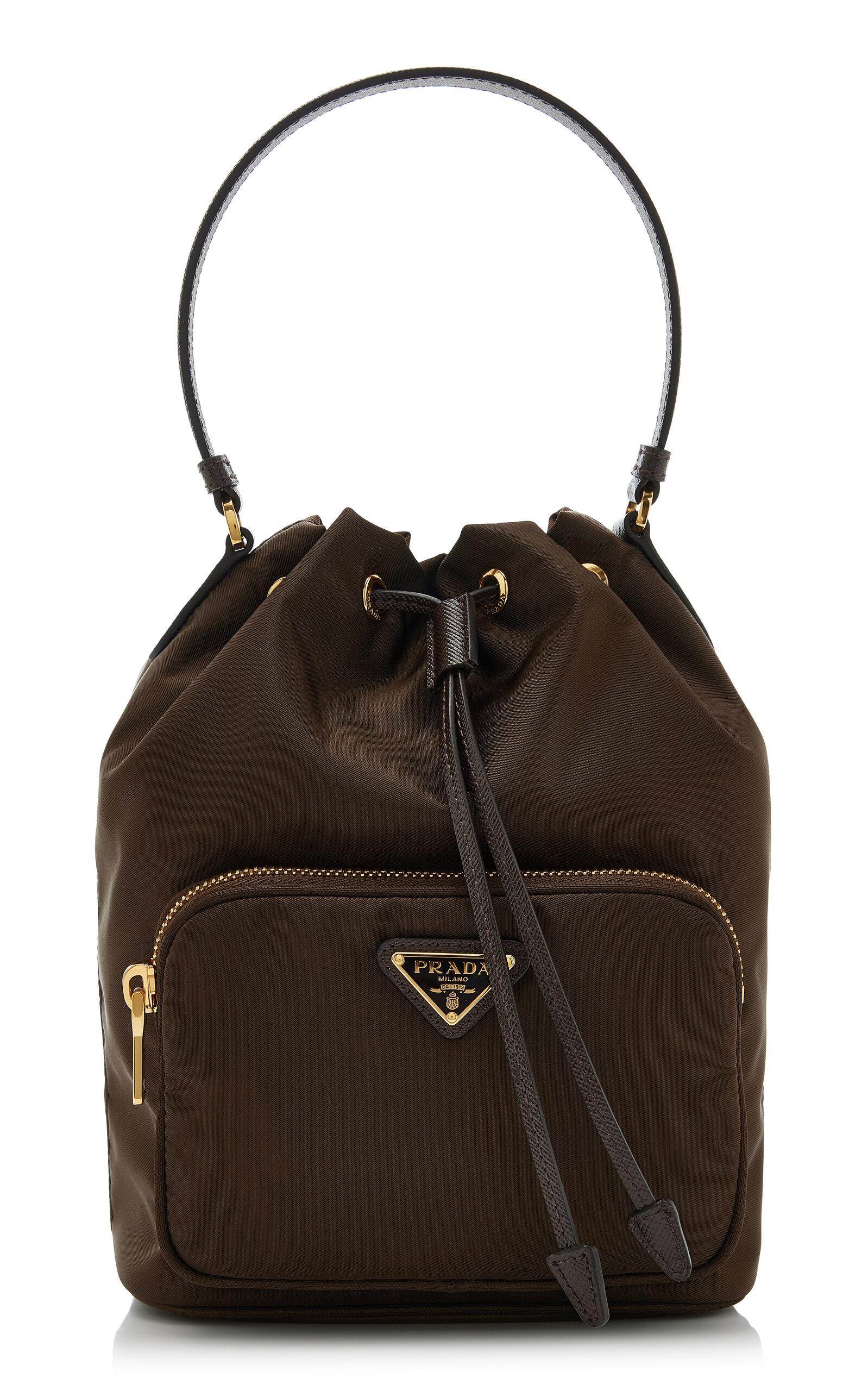 Prada Duet Re-Nylon Bucket Bag | Thumbnail 6 Prada Duet Re-Nylon Bucket Bag | Thumbnail 6