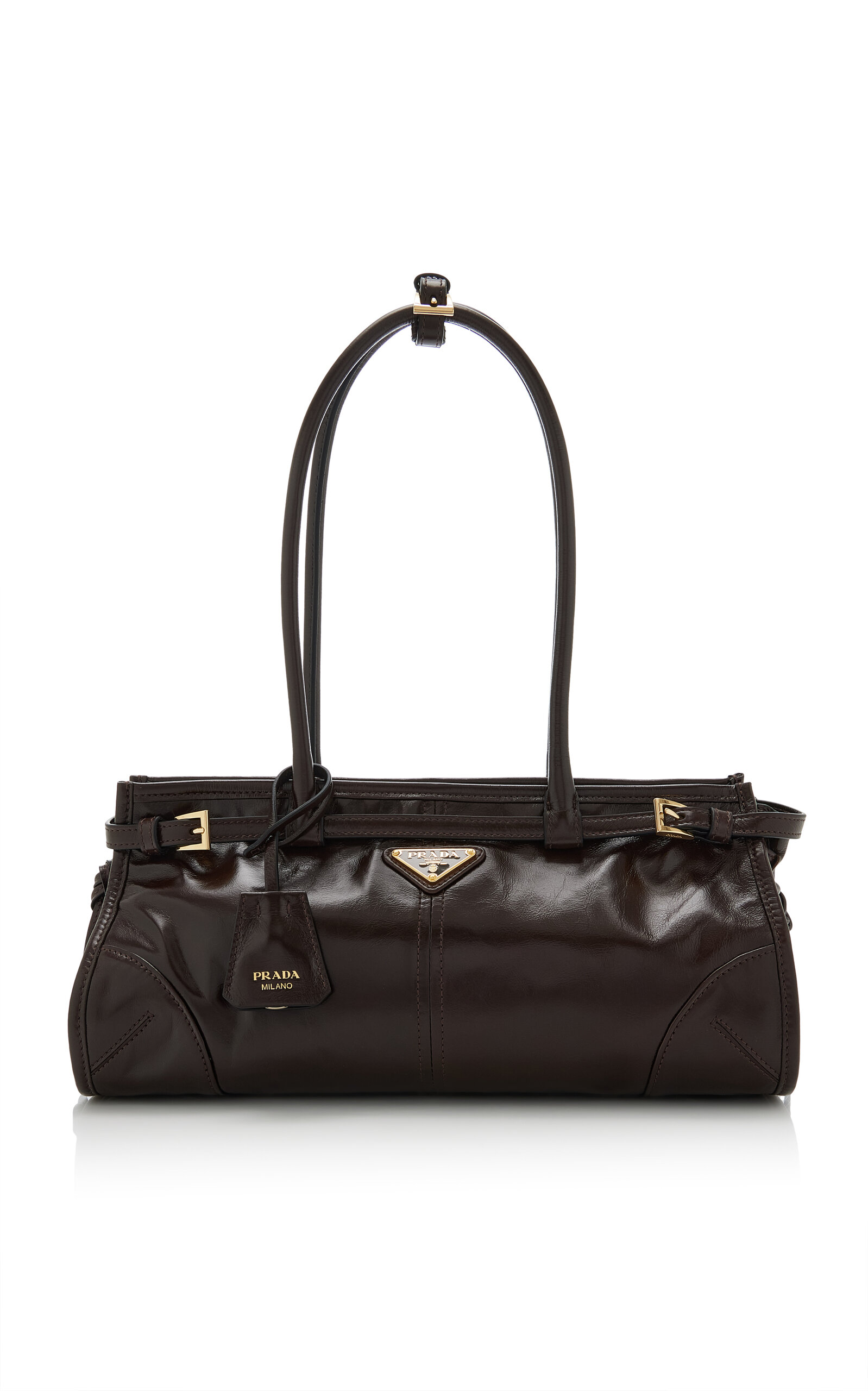 Prada Bonnie Leather Bag | Thumbnail 9 Prada Bonnie Leather Bag | Thumbnail 9