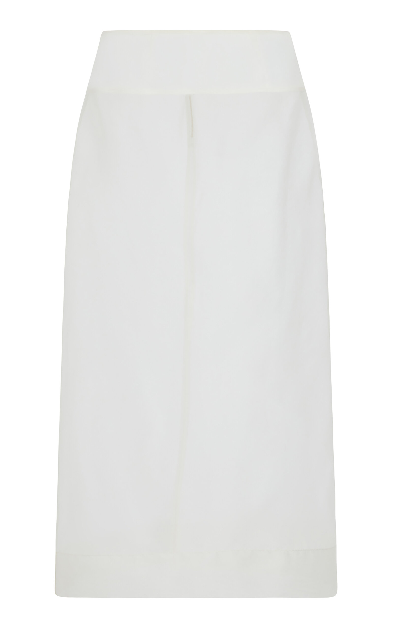 Aje Mirella Silk Midi Skirt - In White
