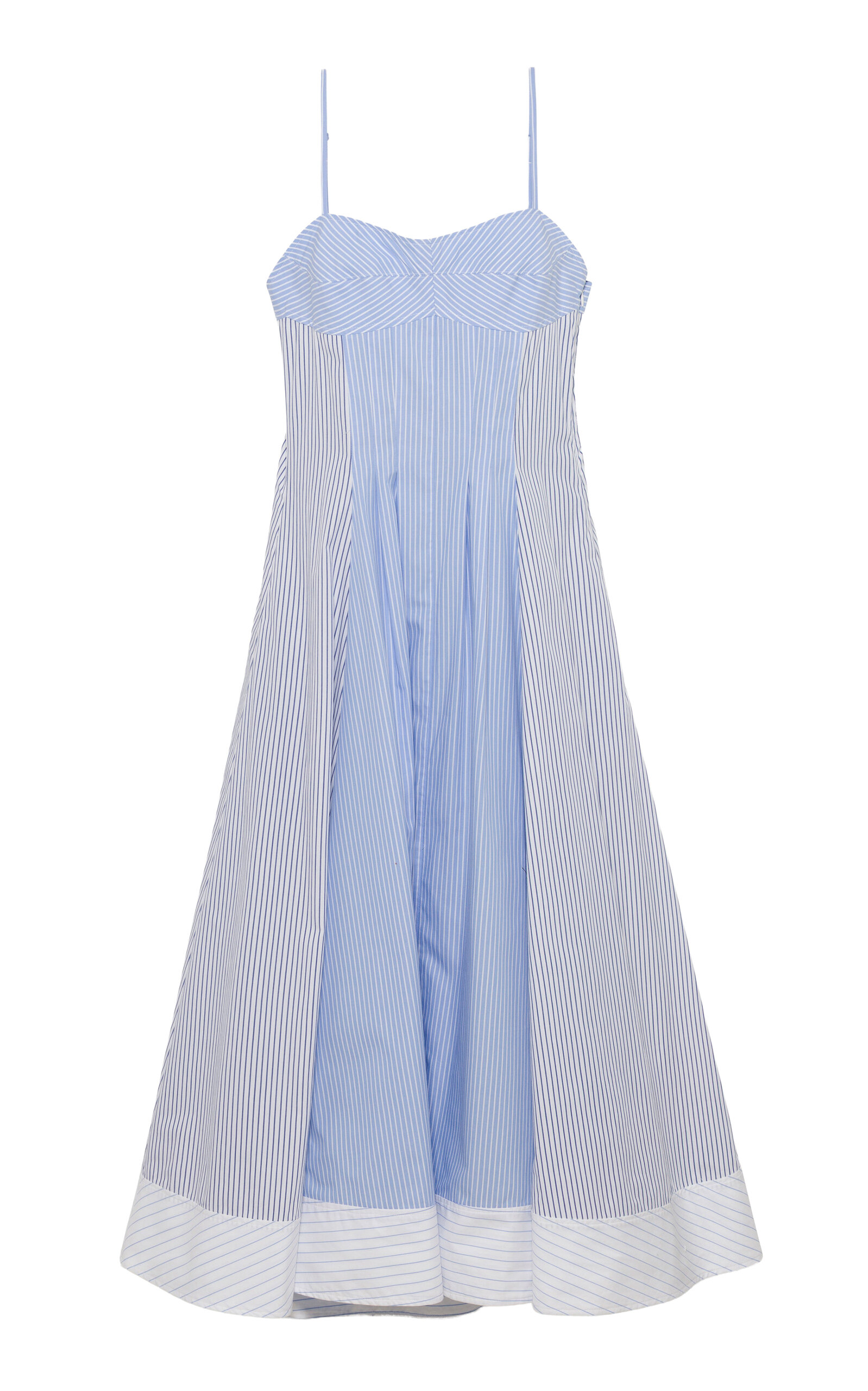 SIMKHAI Chamberlain Cotton Midi Dress - Moda Operandi