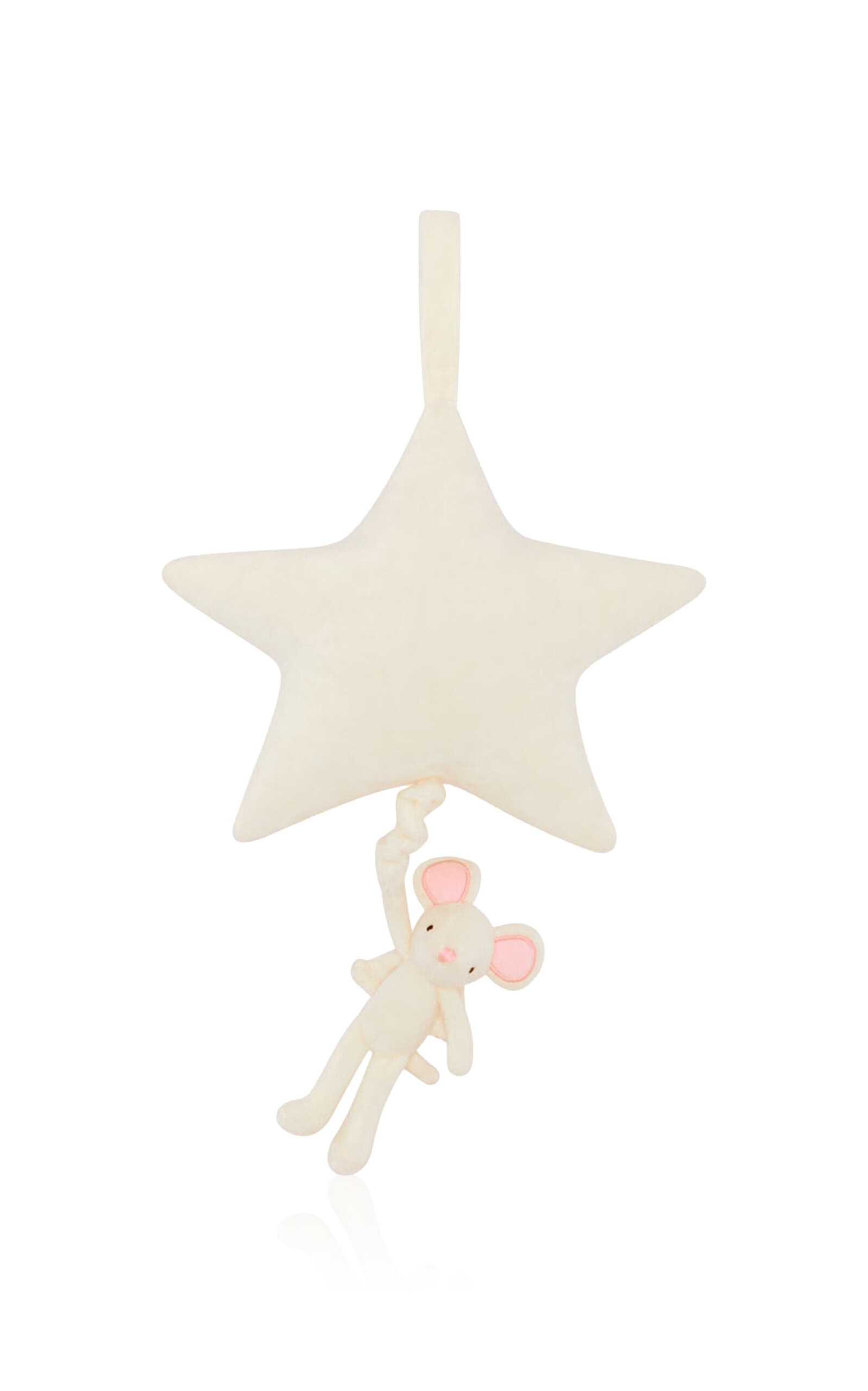 Marie-chantal To The Stars Musical Pull Toy In Neutral