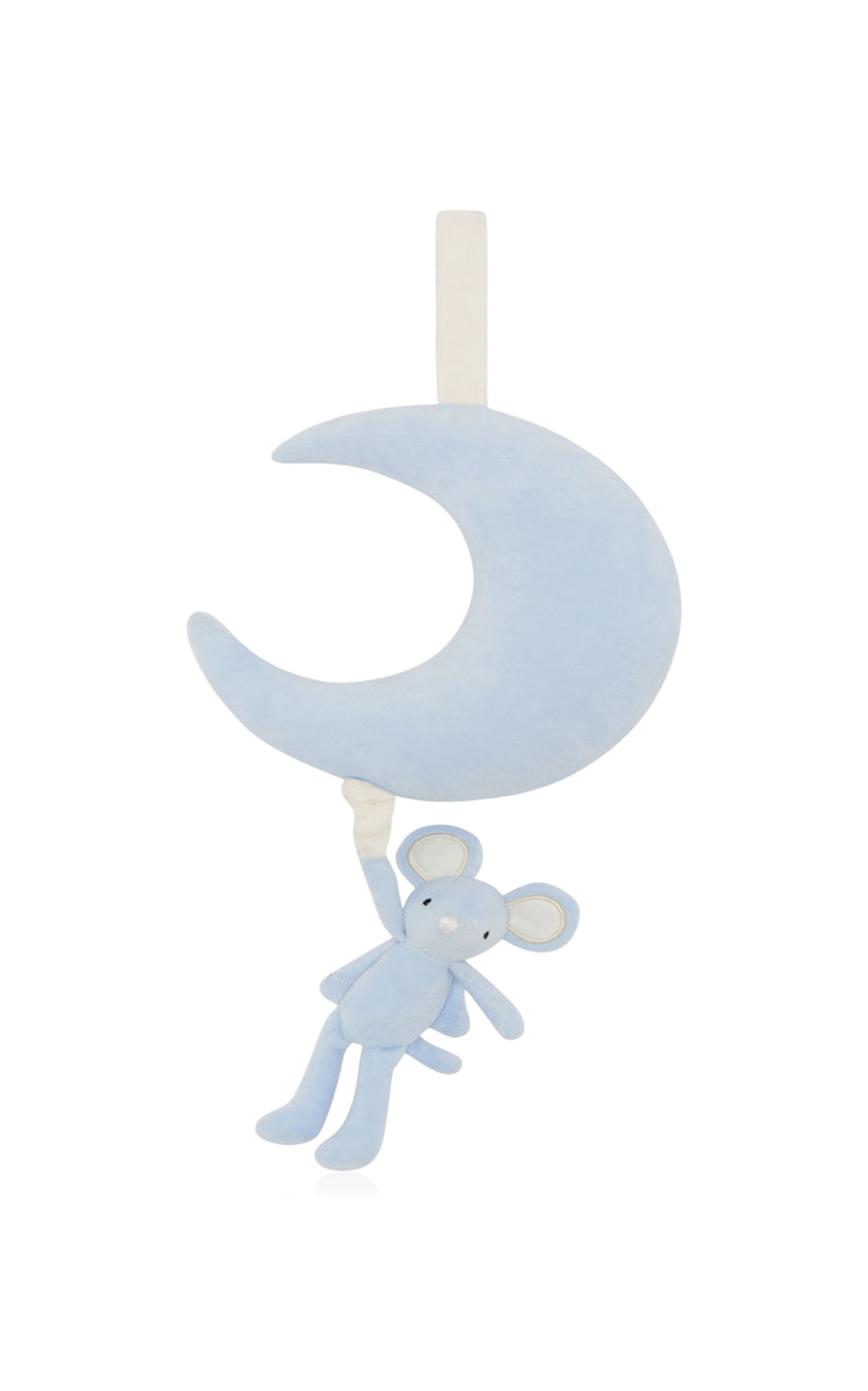 Marie-chantal To The Moon Musical Pull Toy In Blue