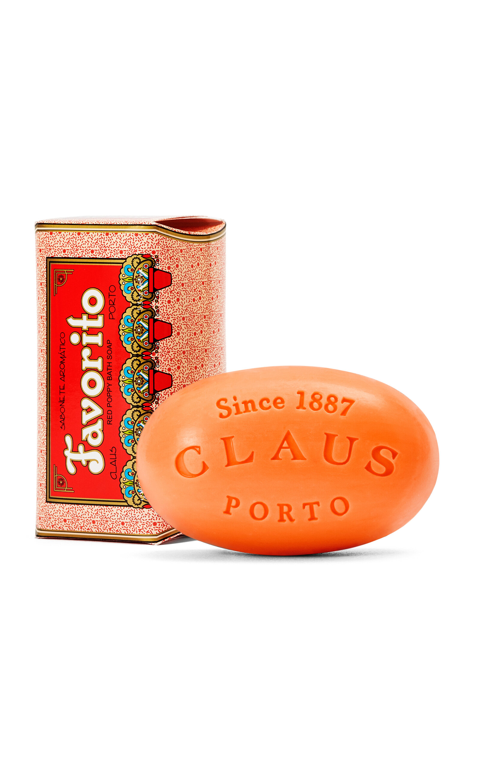 Claus Porto Favorita Red Poppy Soap - Moda Operandi
