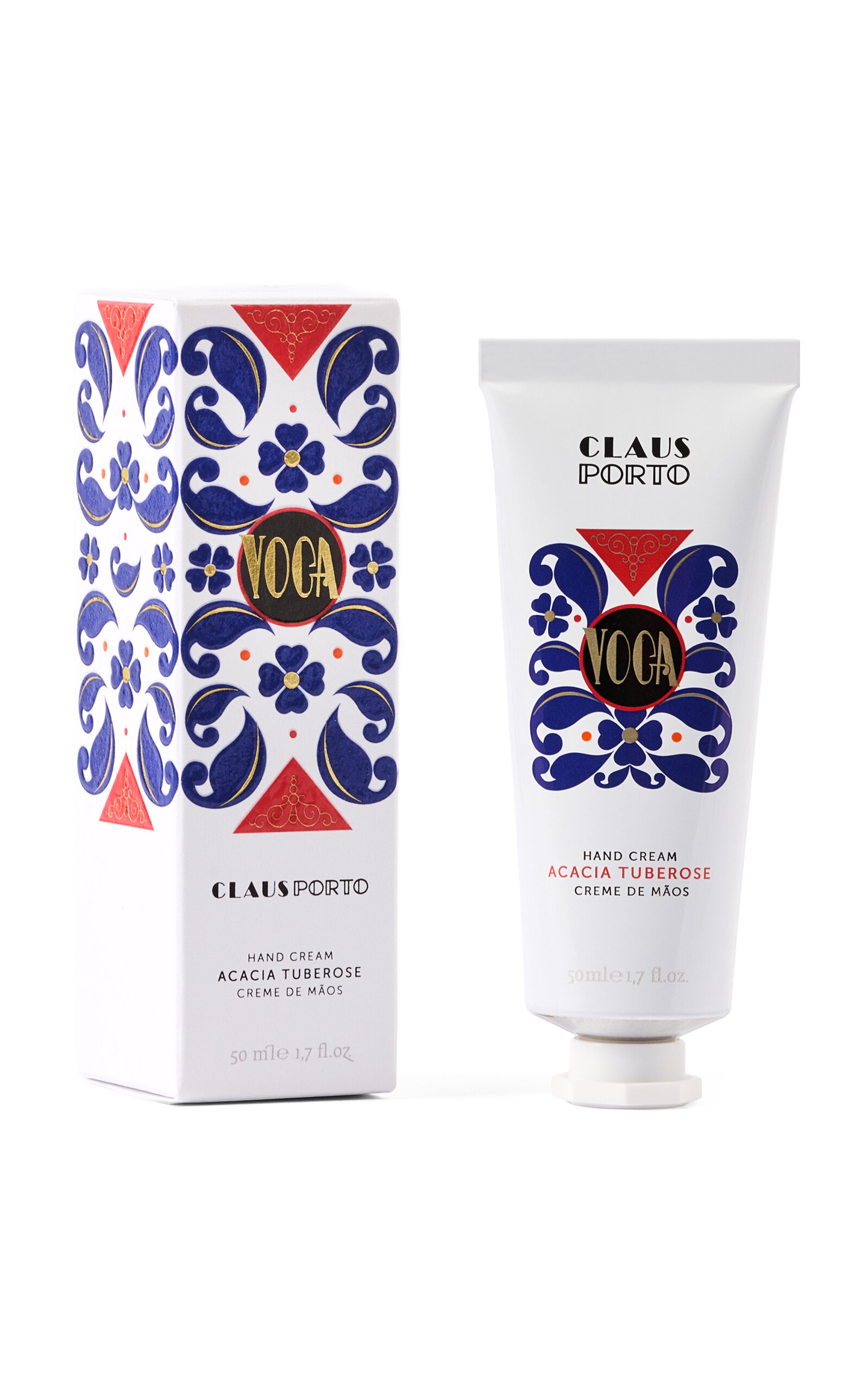 Claus Porto Voga Acacia Tuberose Hand Cream - Moda Operandi