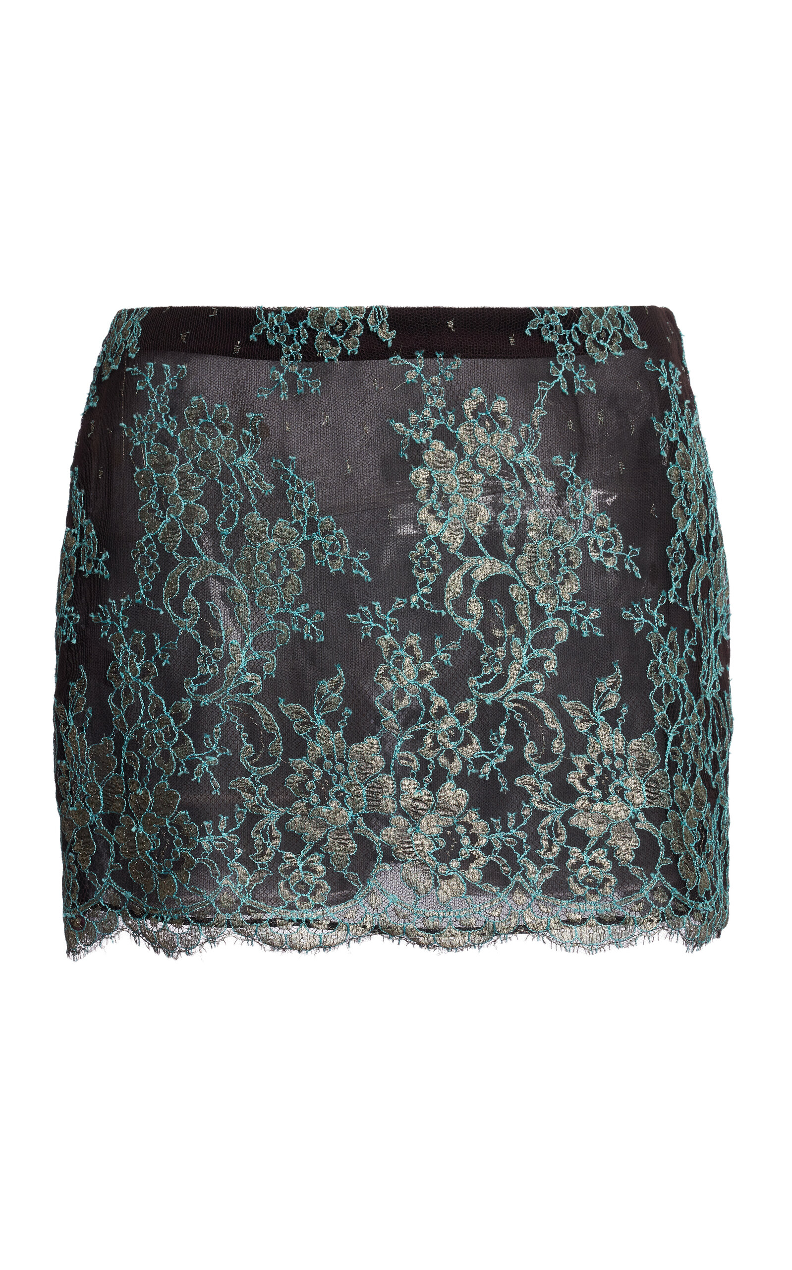 Valentino Garavani Lace Mini Skirt - Moda Operandi