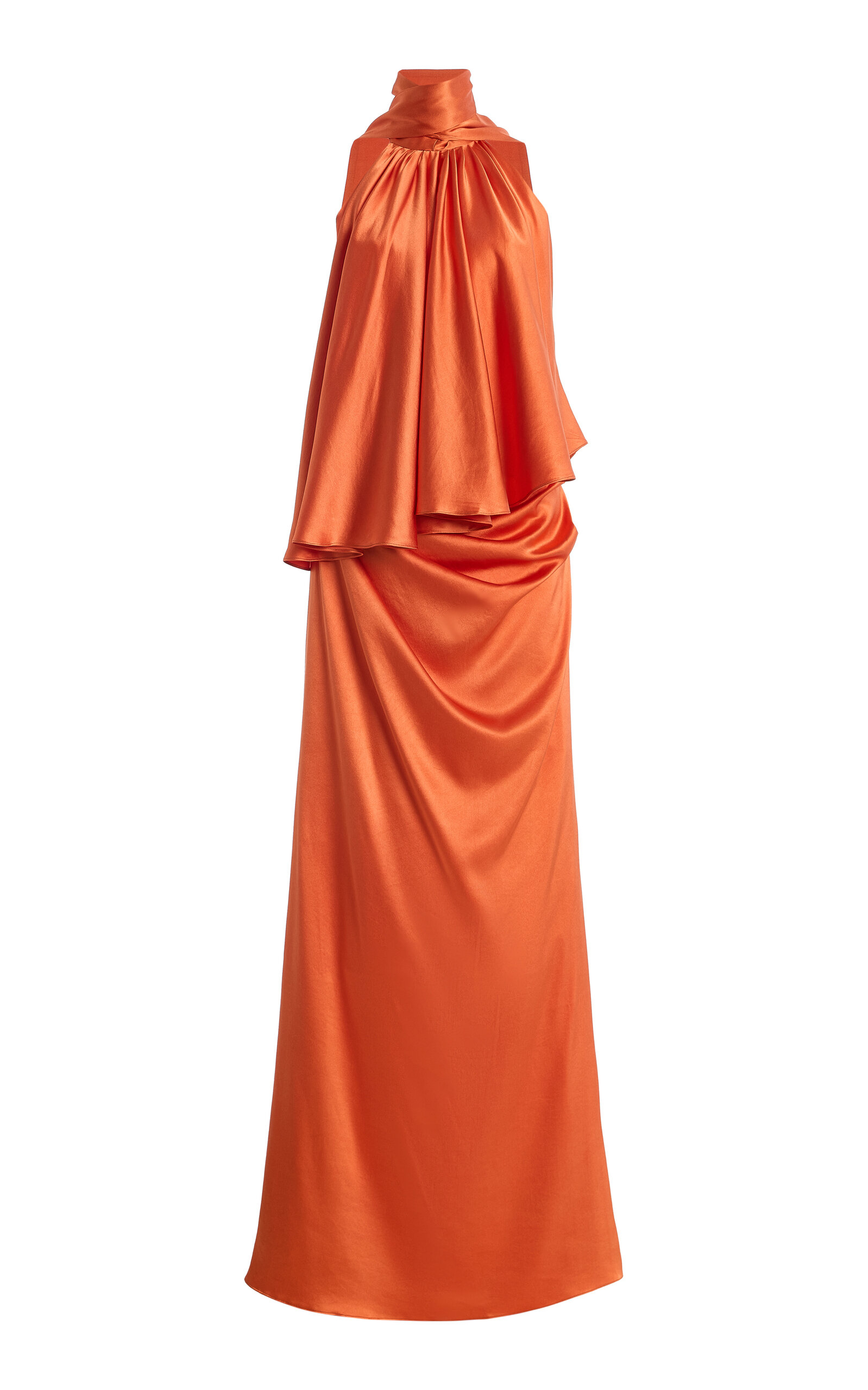 Deme Exclusive Macael Silk Set In Orange