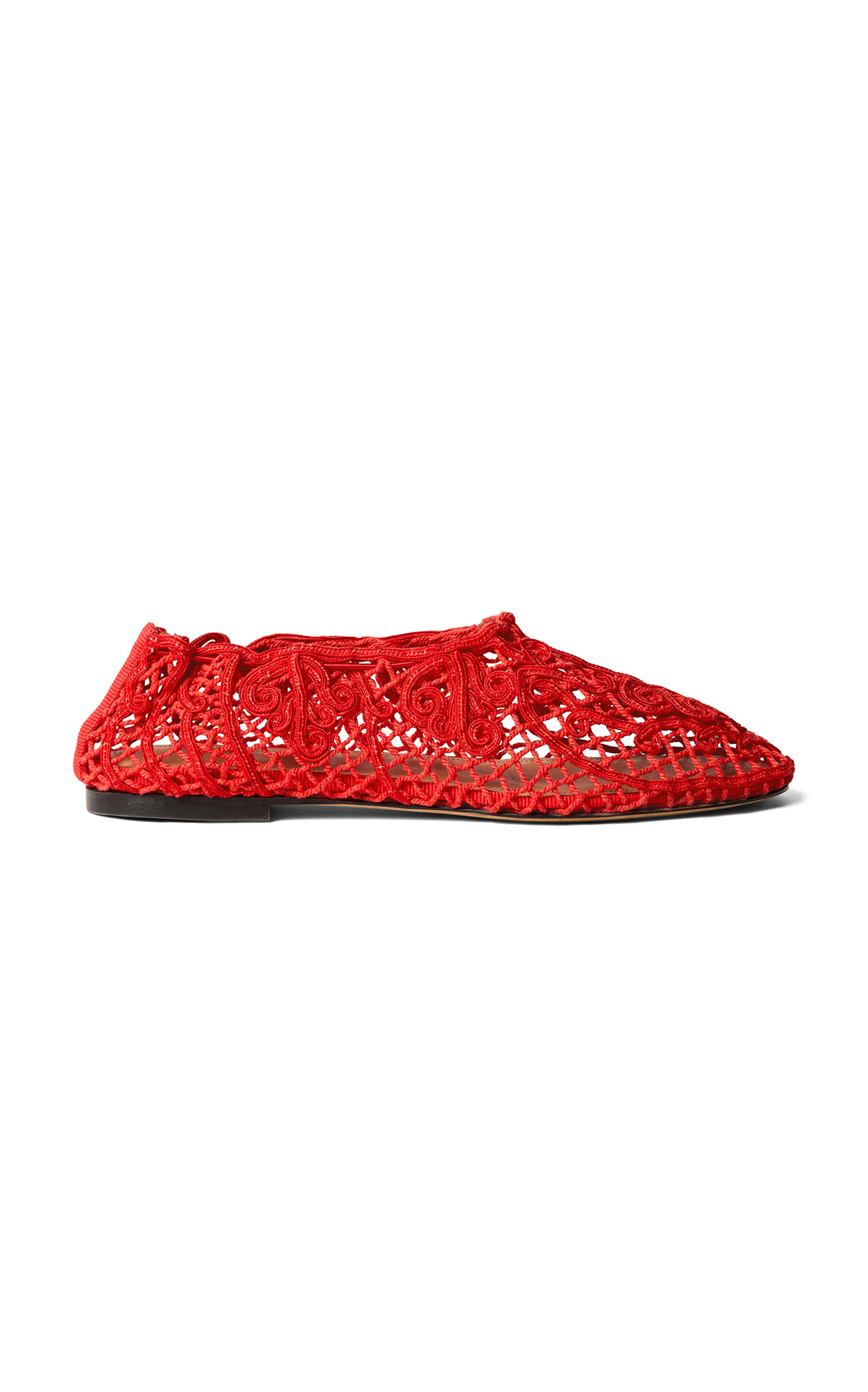 Odissi Iris Crocheted Flats - Moda Operandi