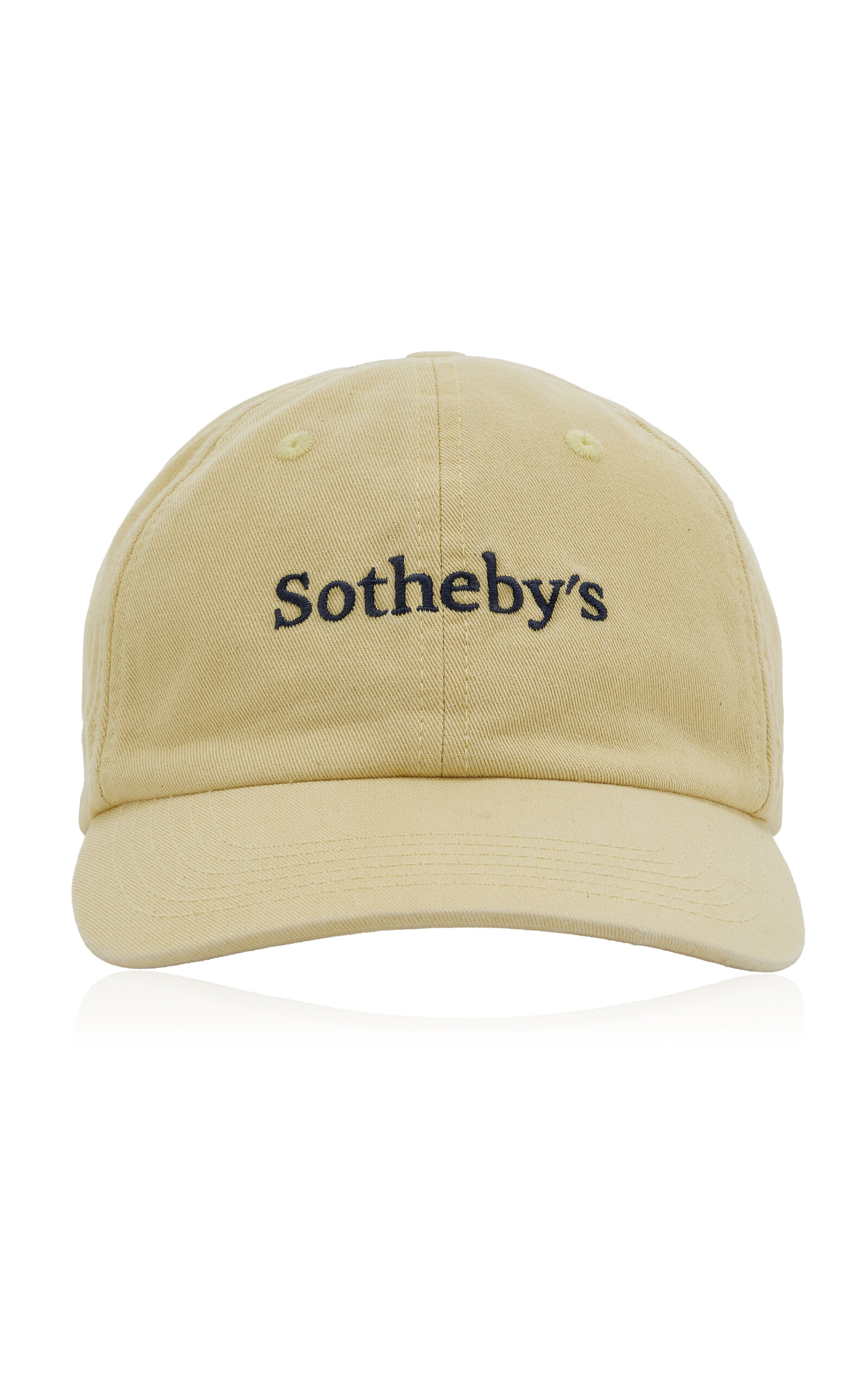 FRAME - x Sotheby's Cotton Baseball Cap - Yellow - OS - Moda Operandi