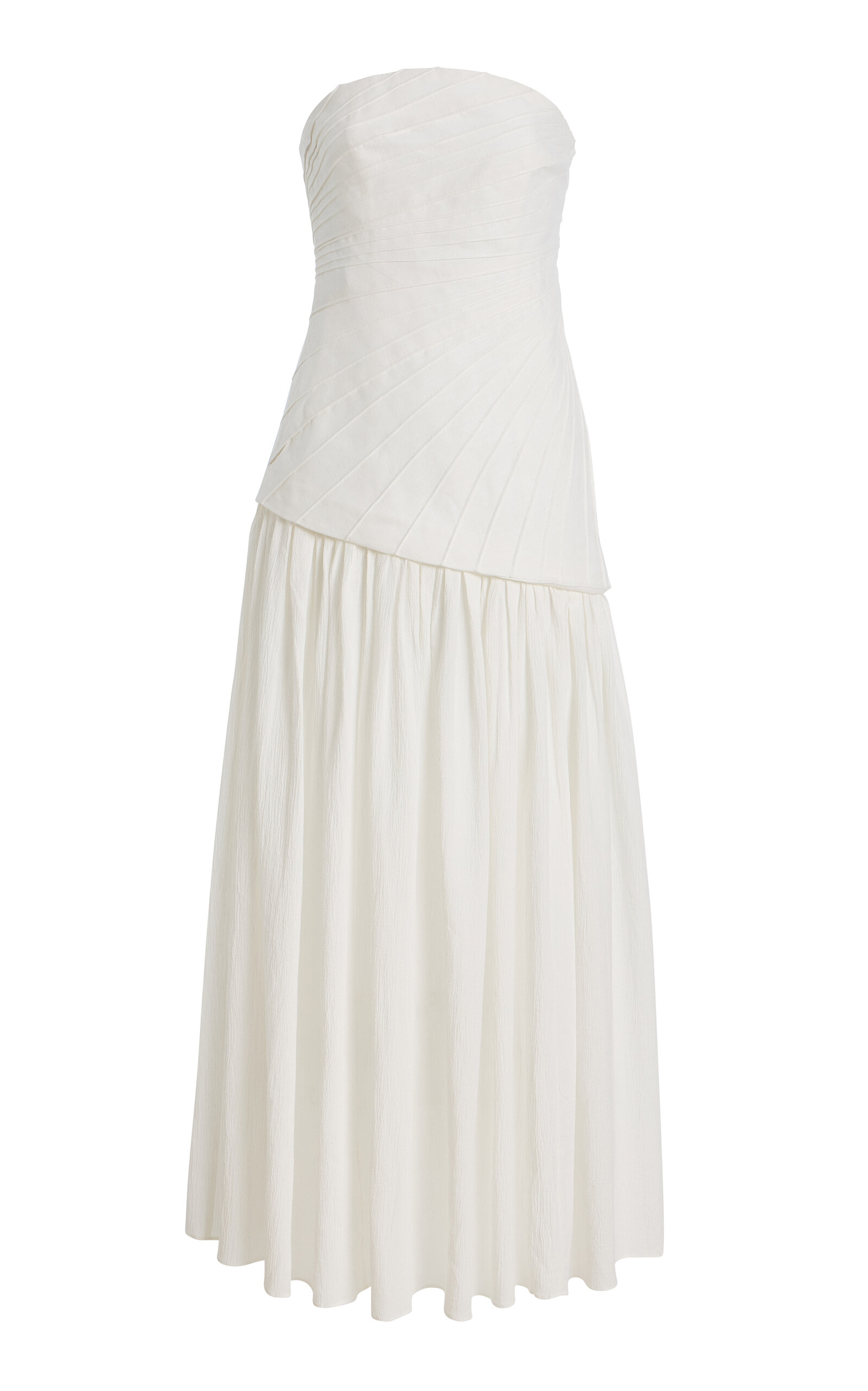 Significant Other Blyth Pleated Cotton Maxi Dress - Moda Operandi