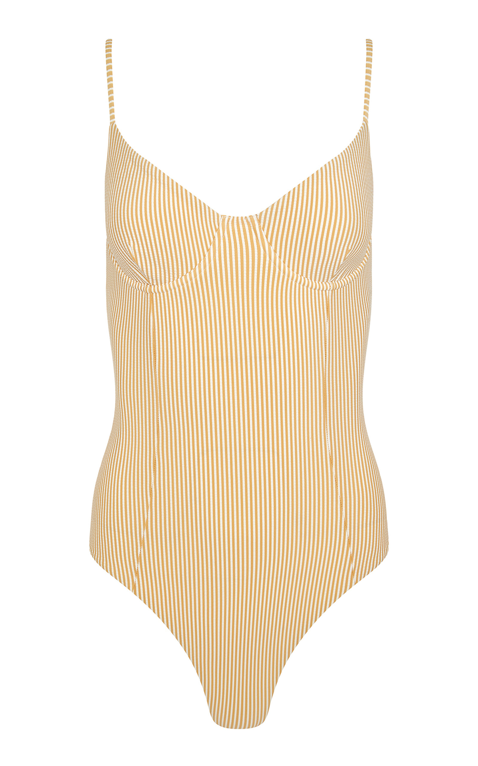 Onia Chelsea Swimsuit In Yellow