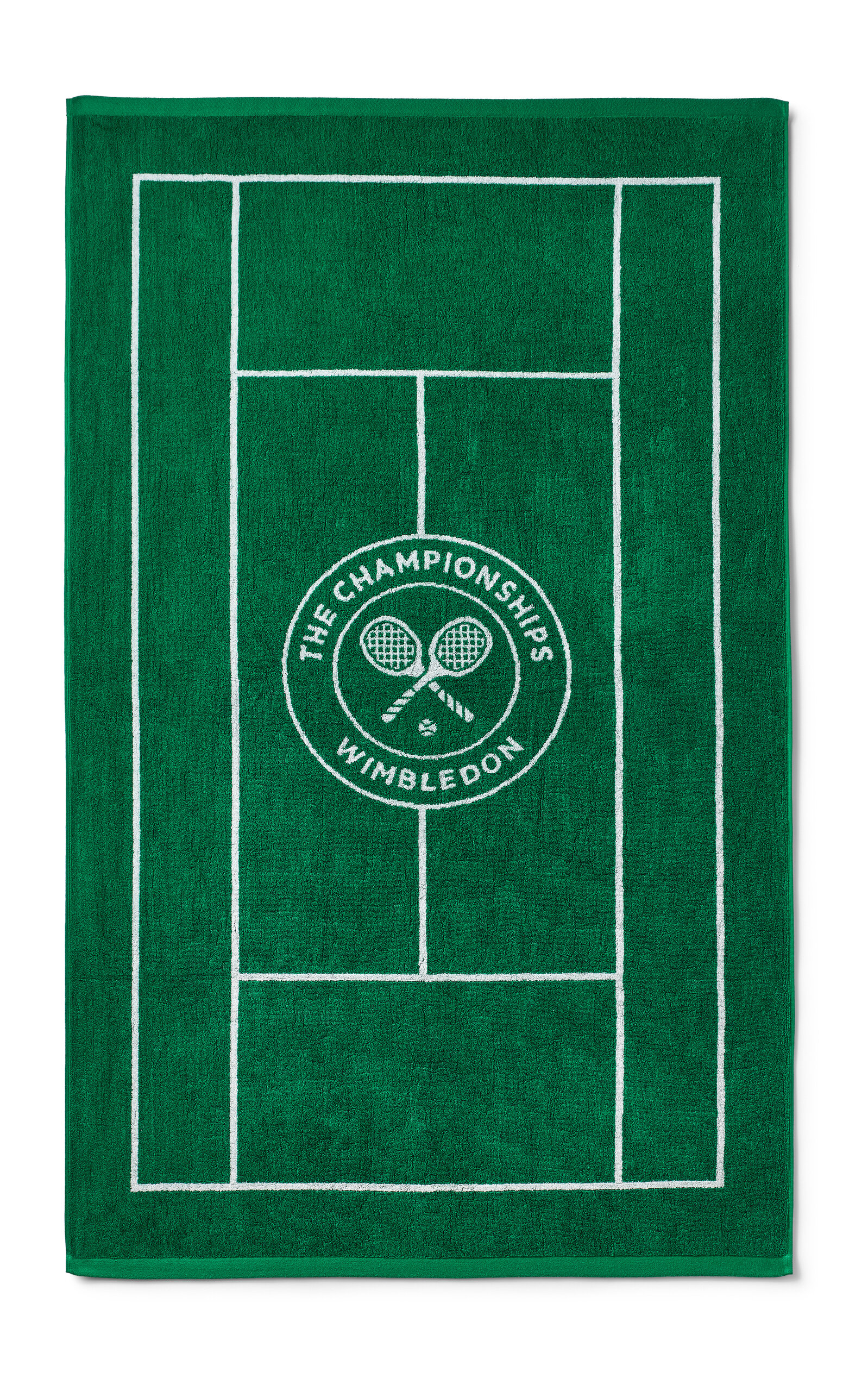 Christy - Wimbledon Tennis Court Towel - Green