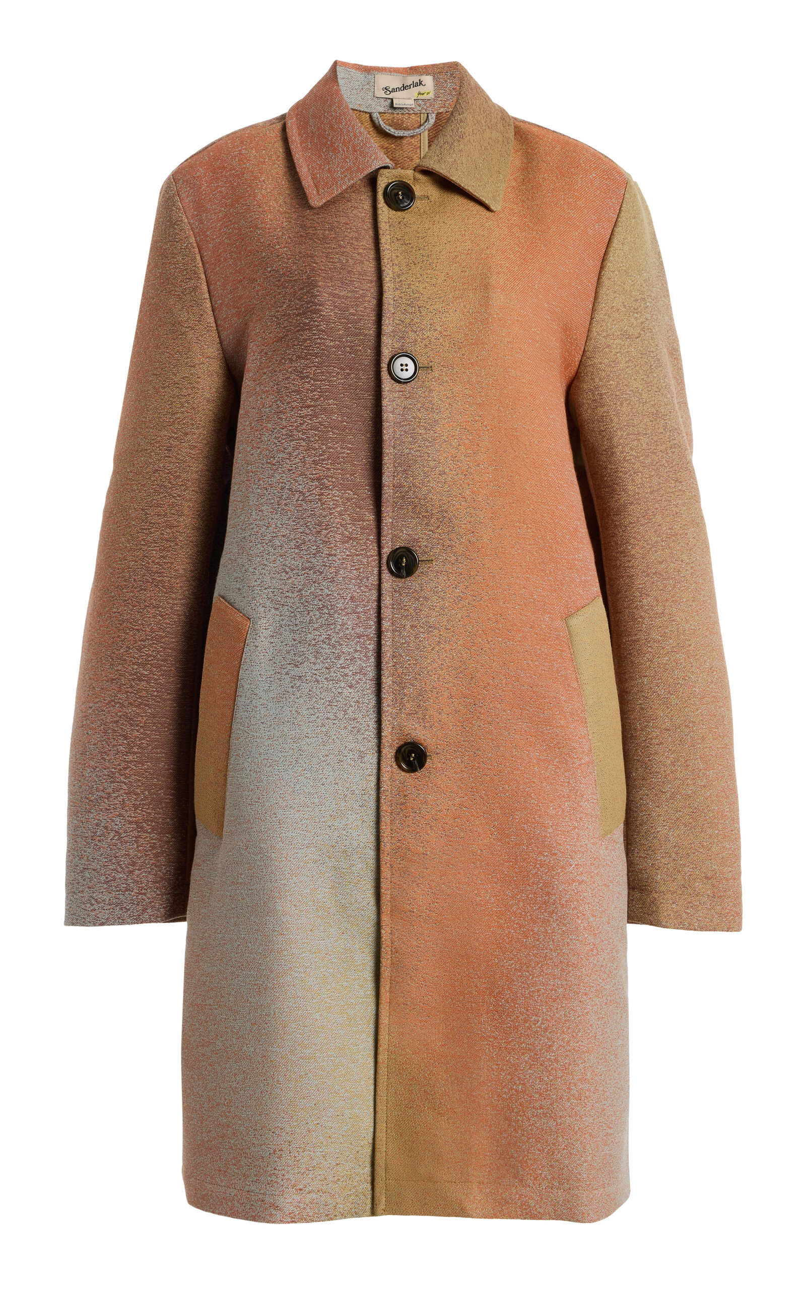 Sanderlak Maharam Jacuard Coat In Multi