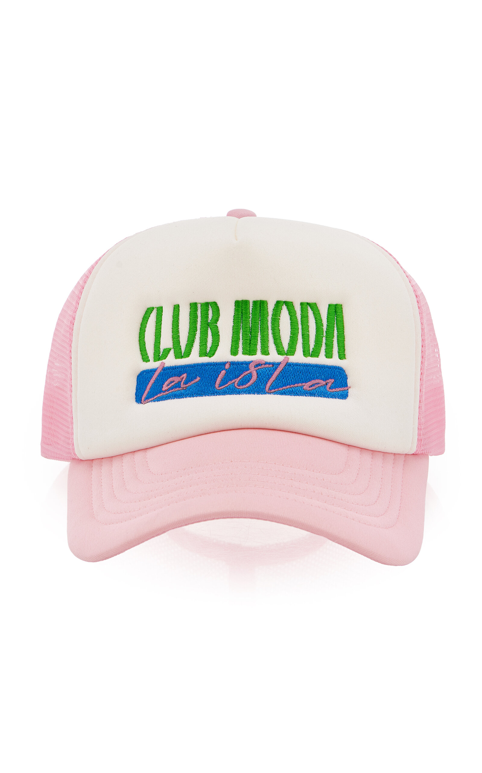 Club Moda La Isla Exclusive La Isla Cotton Trucker Hat | Thumbnail 6 Club Moda La Isla Exclusive La Isla Cotton Trucker Hat | Thumbnail 6
