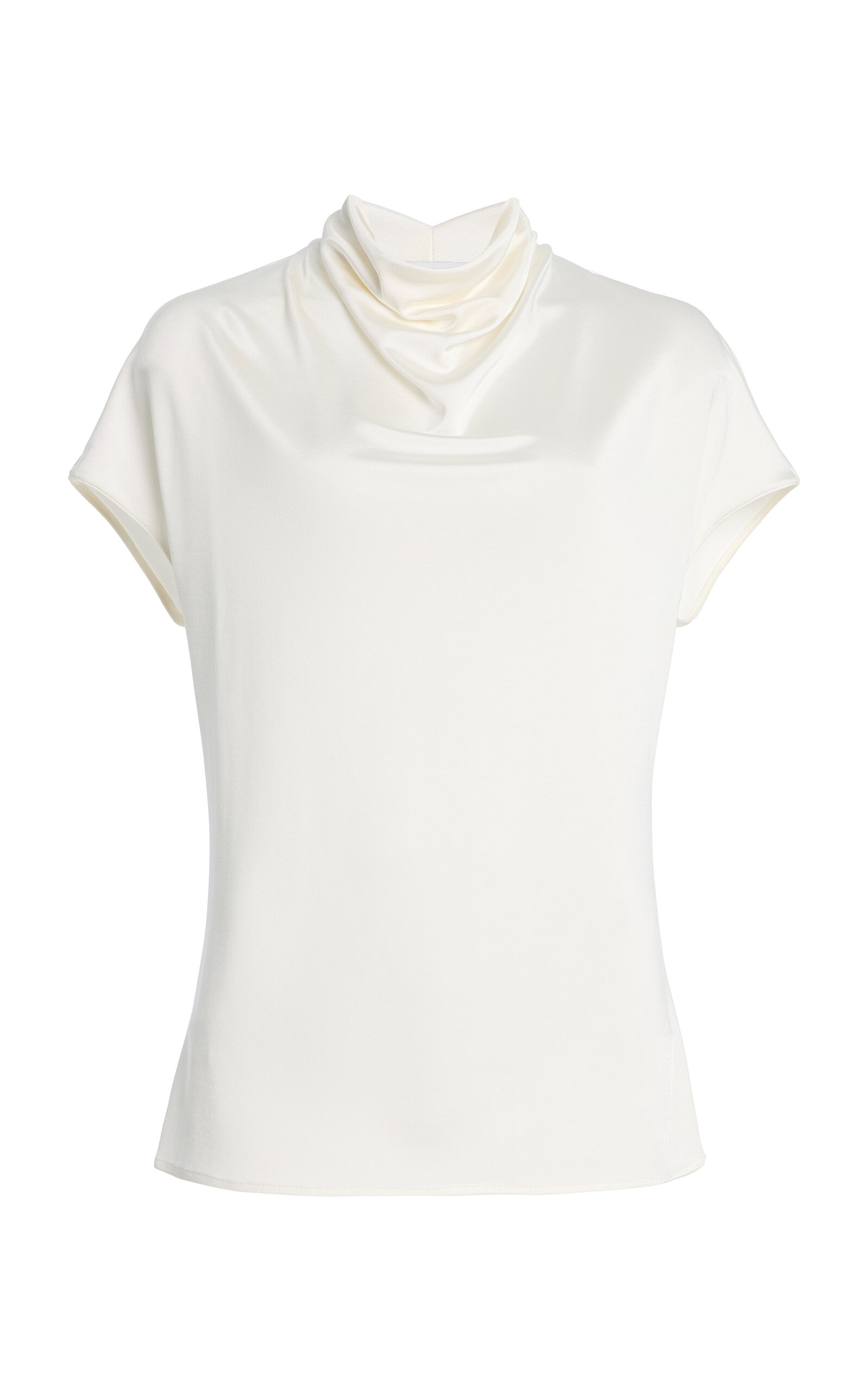Another Tomorrow Fluid Cowl Neck Top - Moda Operandi