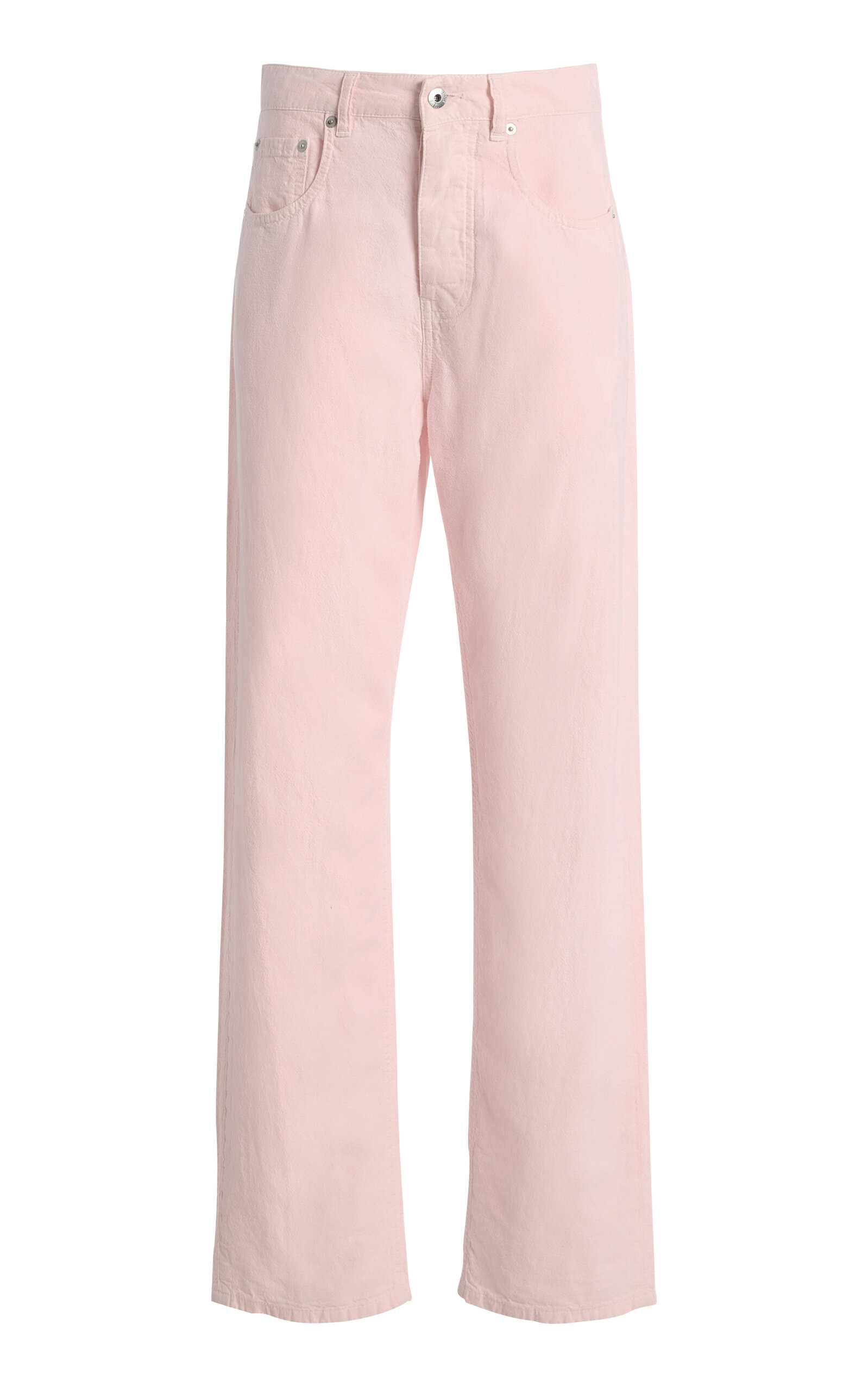 All Three Tanya High-rise Straight-leg Pants In Pink