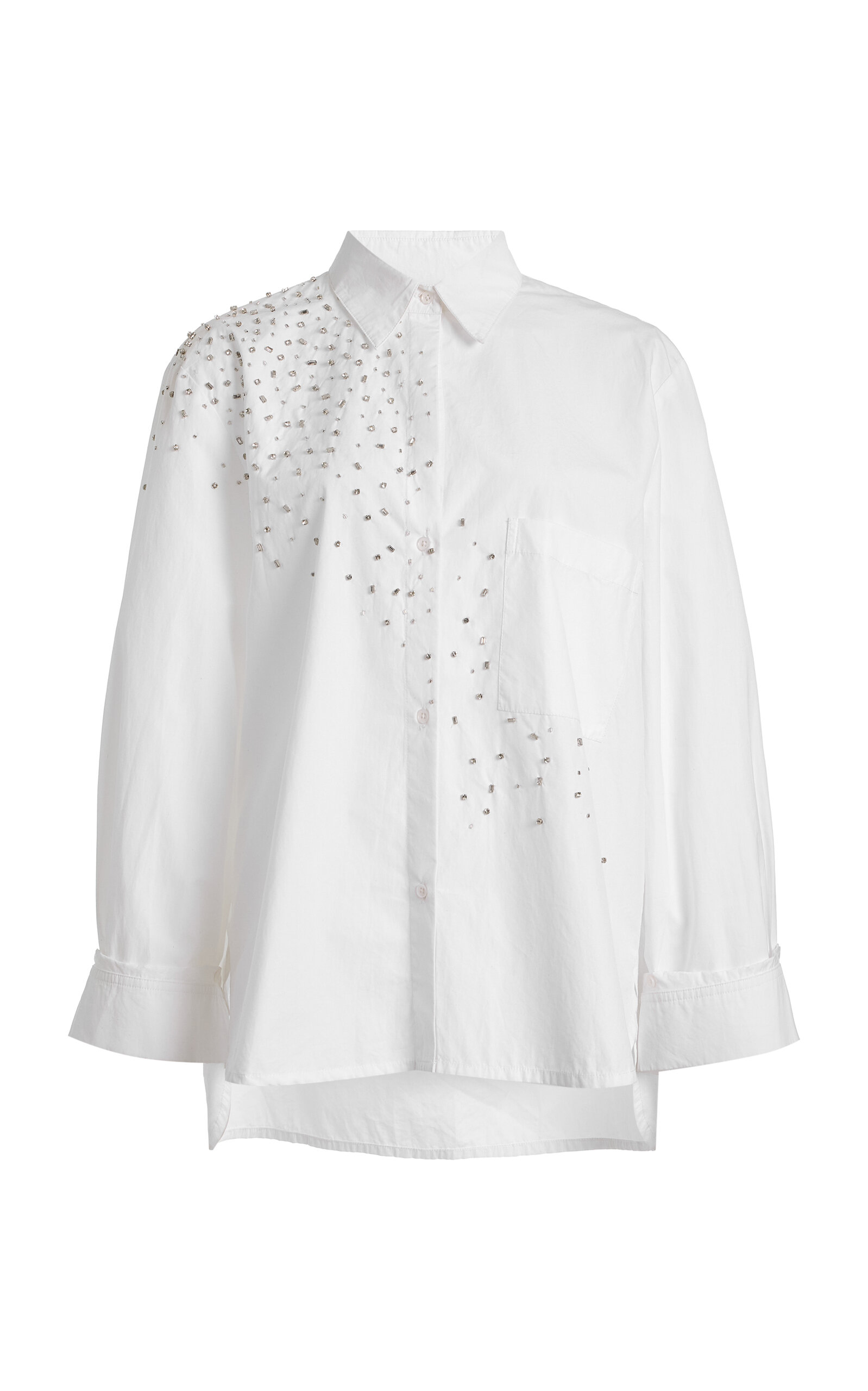 Twp Next Morning Cotton Shirt In White