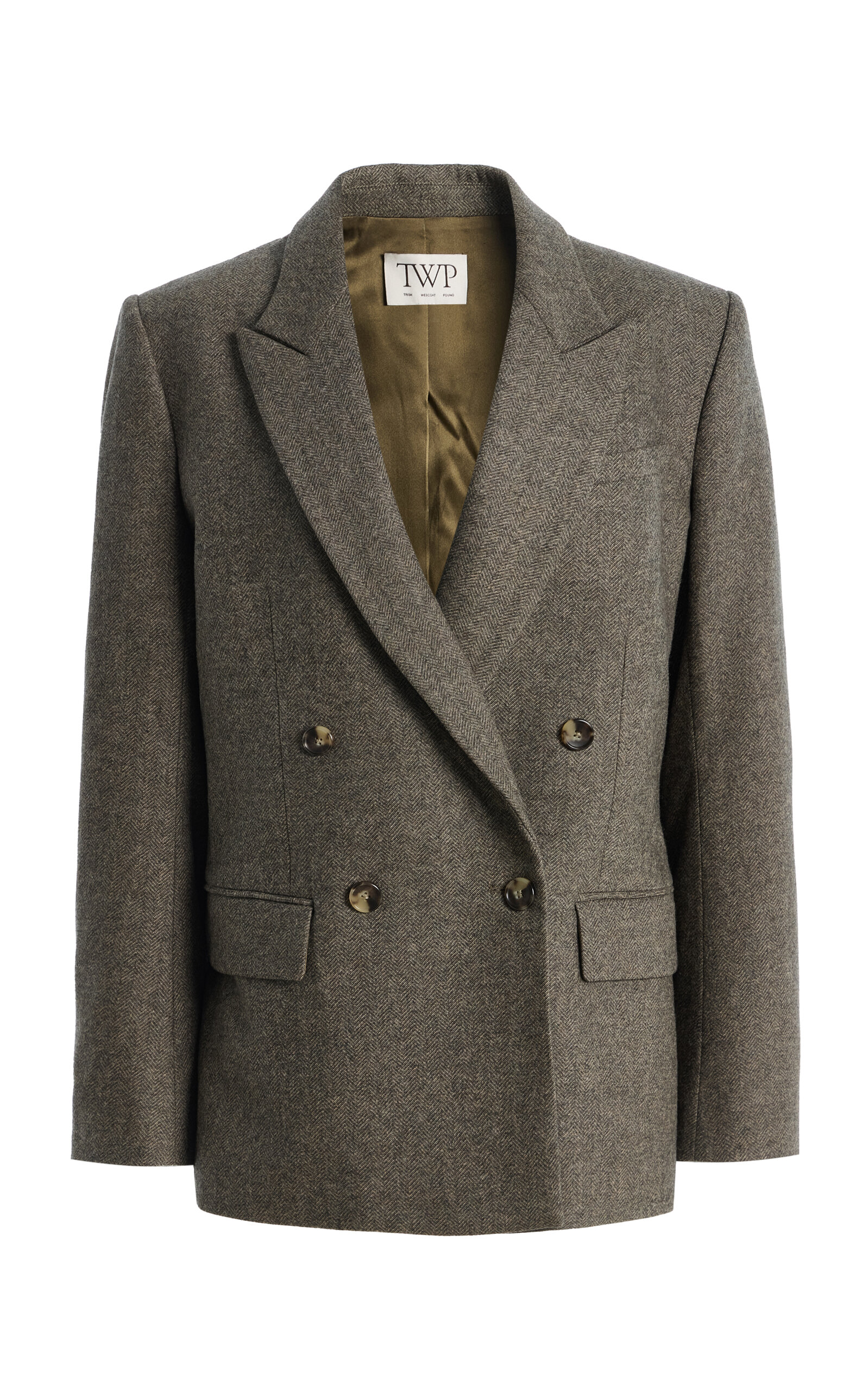 Twp Harper Wool Blazer In Multi