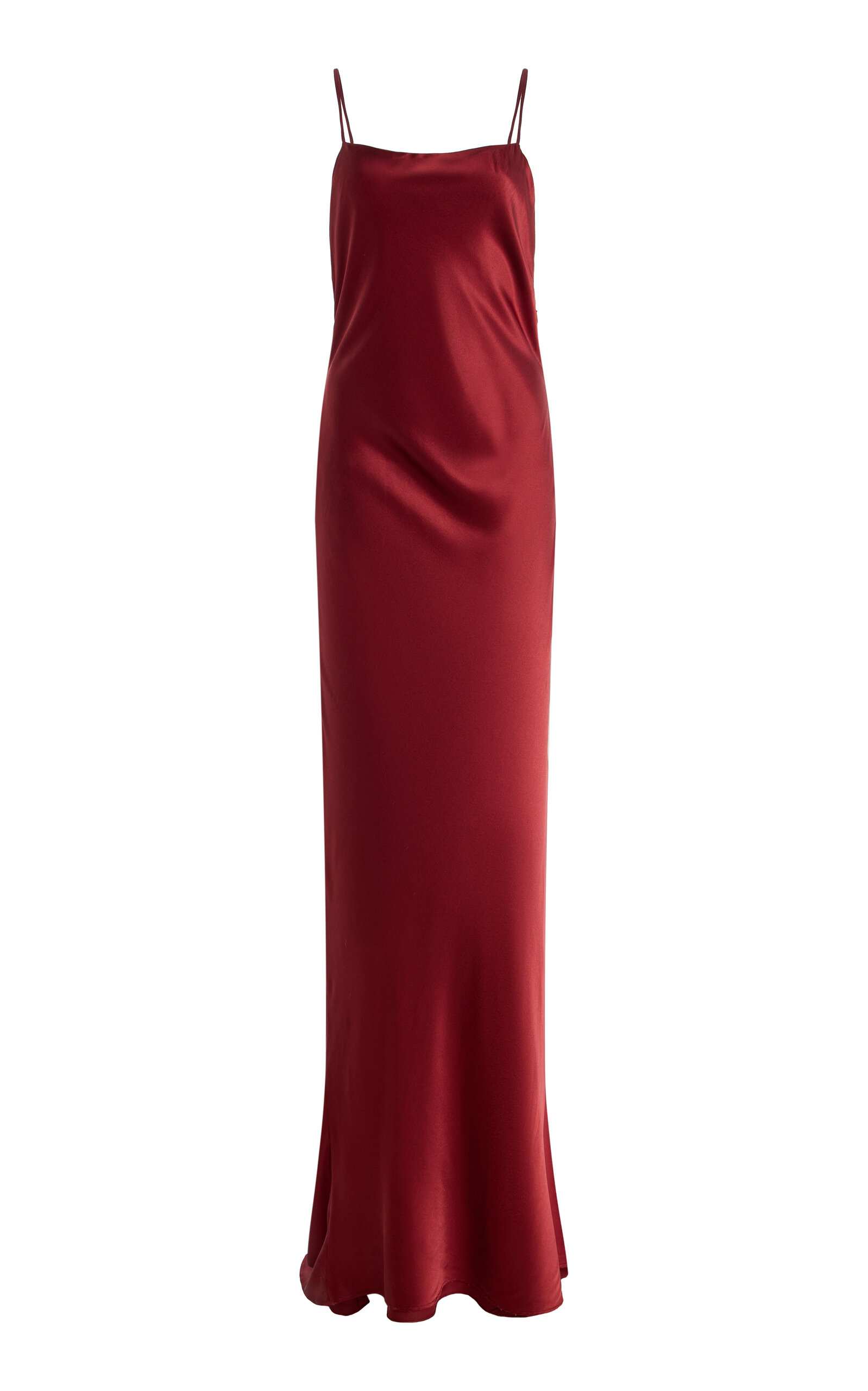 TWP Scoop Back Stretch-Silk Maxi Dress - Moda Operandi