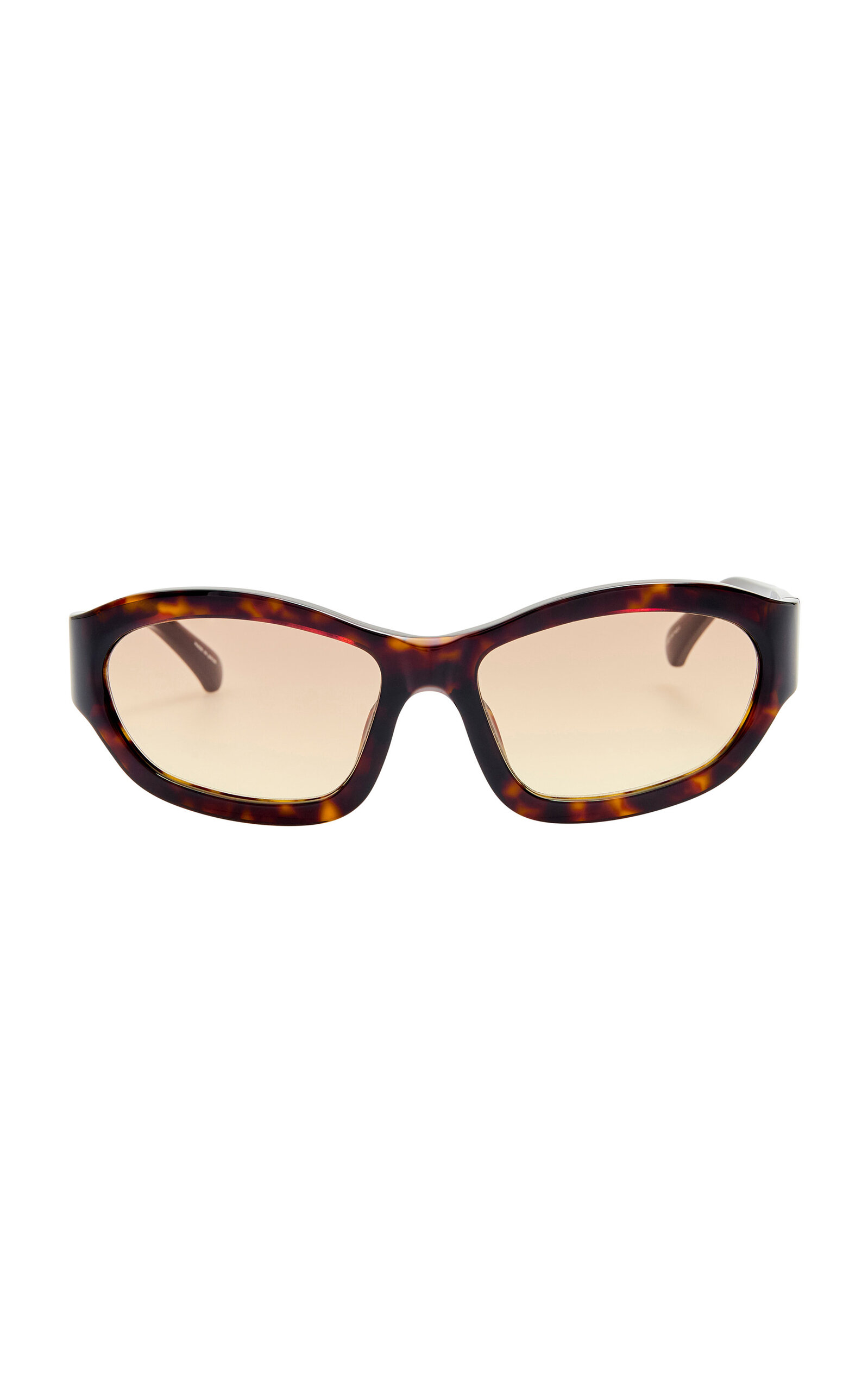 Dries Van Noten - Square-Framed Acetate Sunglasses - Yellow - OS - Moda Operandi