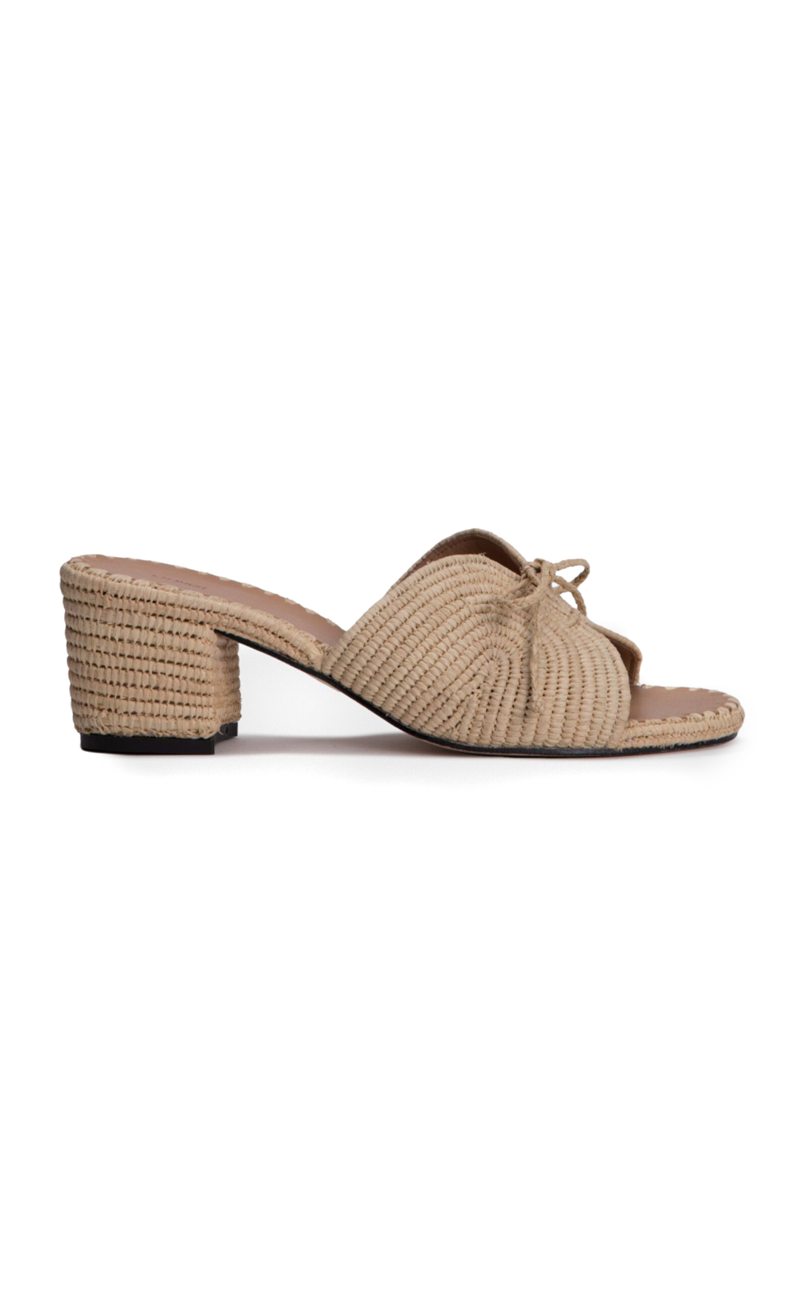 Odissi Odett Rafia Sandals - Moda Operandi