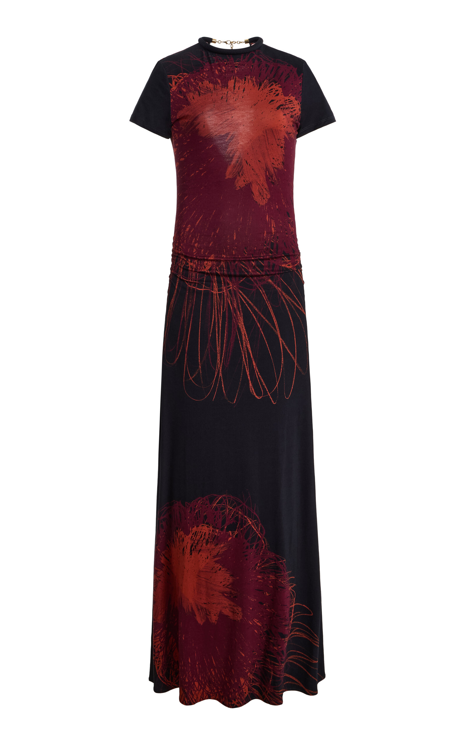 Silvia Tcherassi Exclusive Gabbice Jersey Maxi Dress - Moda Operandi