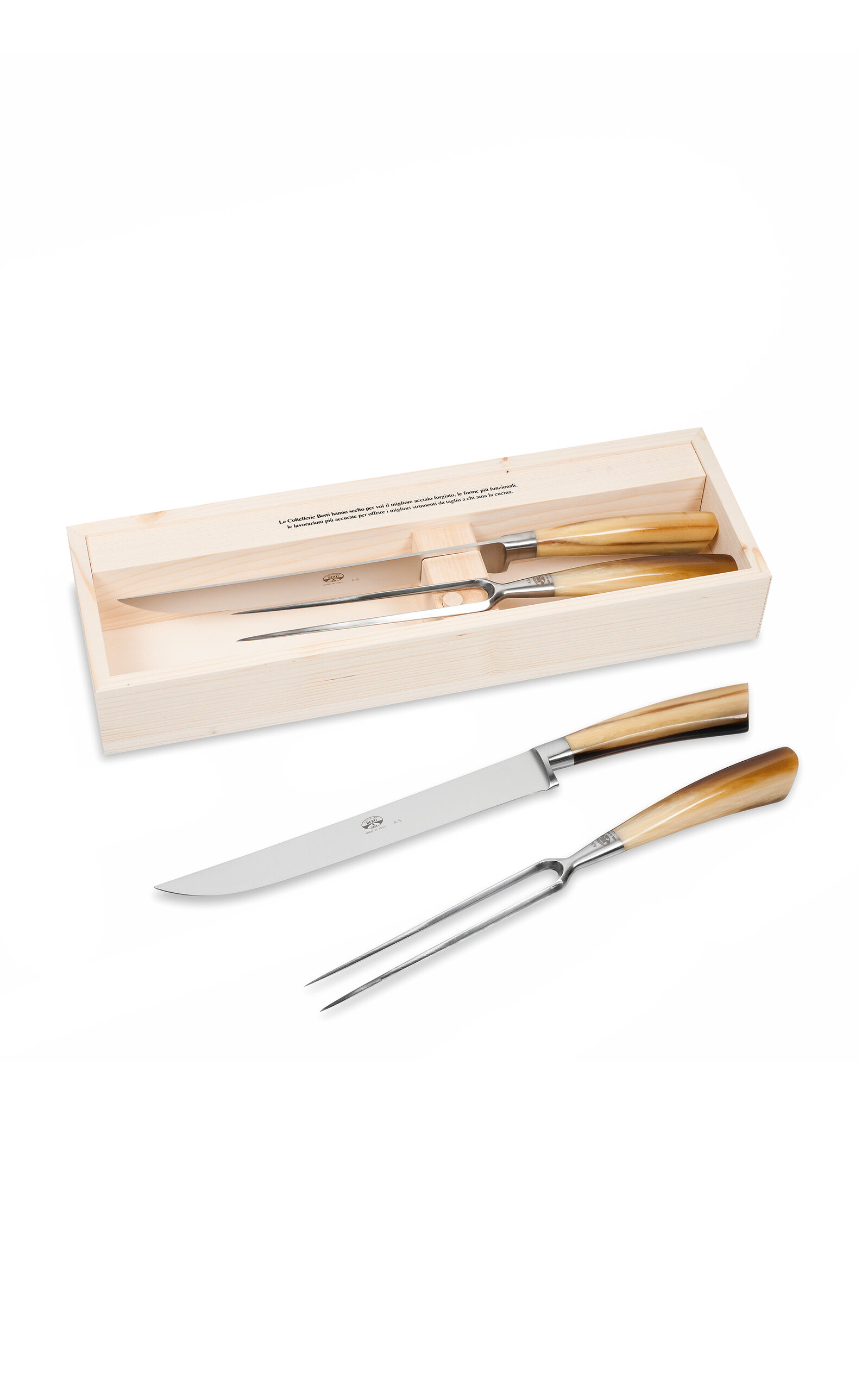 Coltellerie Berti - Plenum Cornotech Carving Set - Multi