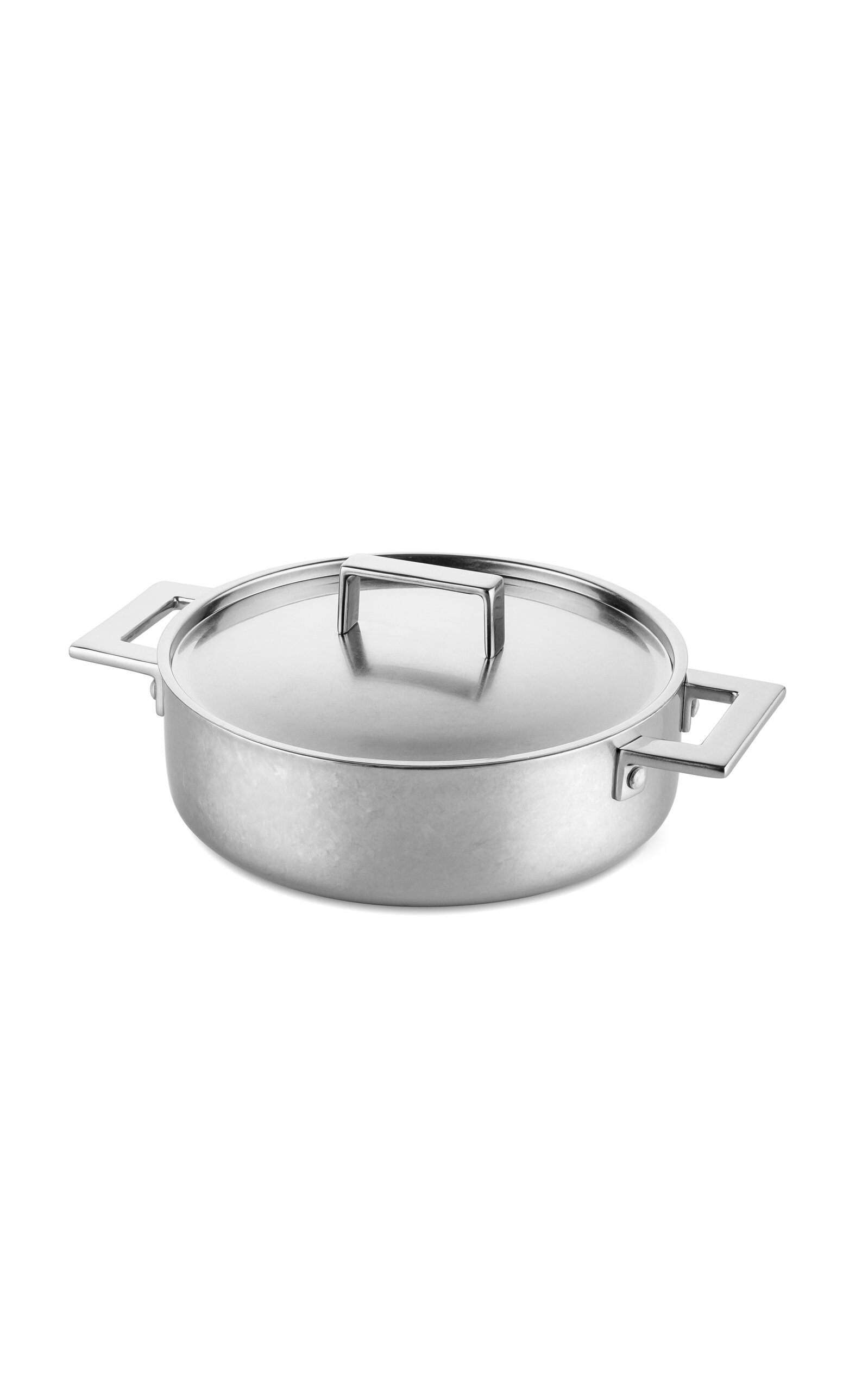 Studio Tecnico Mepra - Frying Pan 2 Hand.cm.24 Att.pewter - Grey In Gray