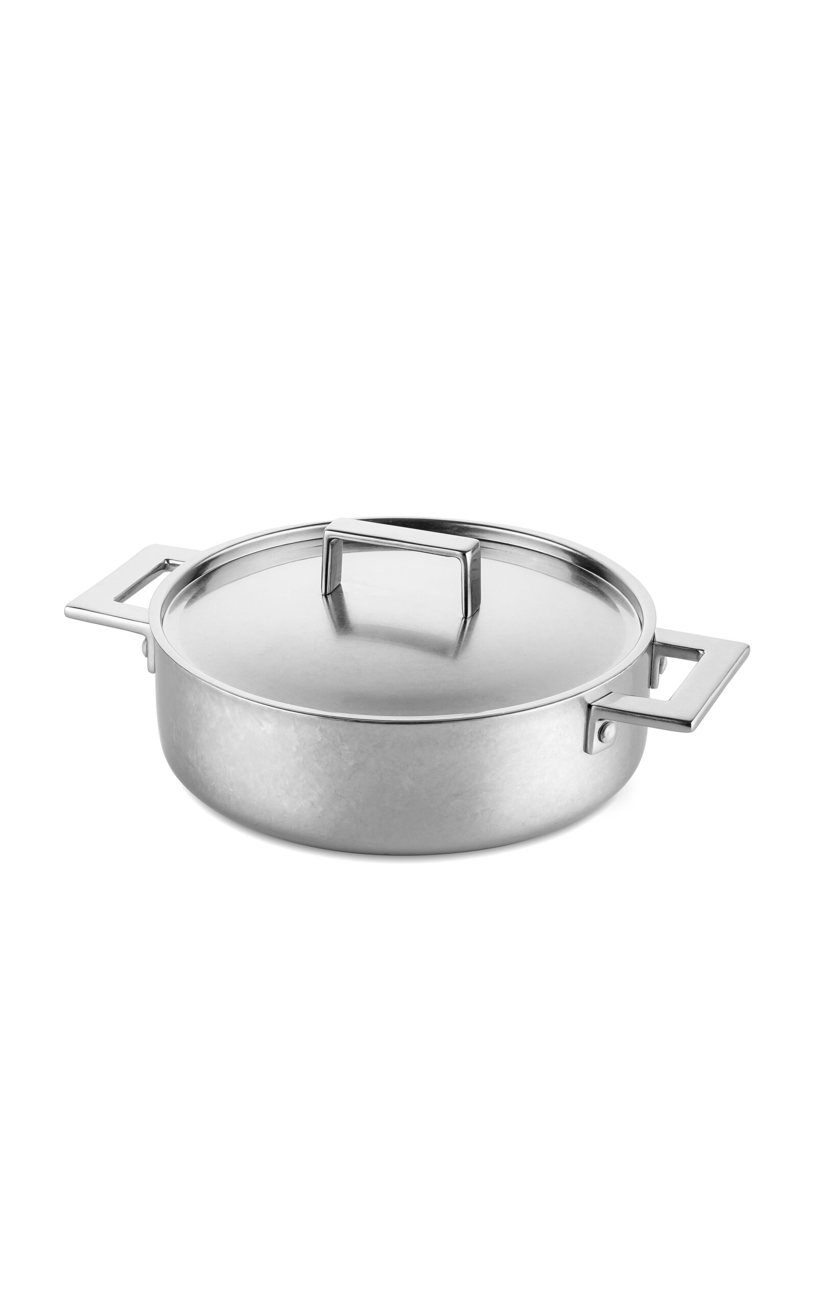 Studio Tecnico Mepra - Frying 2 Handles Cm.28 Attiva Pewte - Grey In Gray