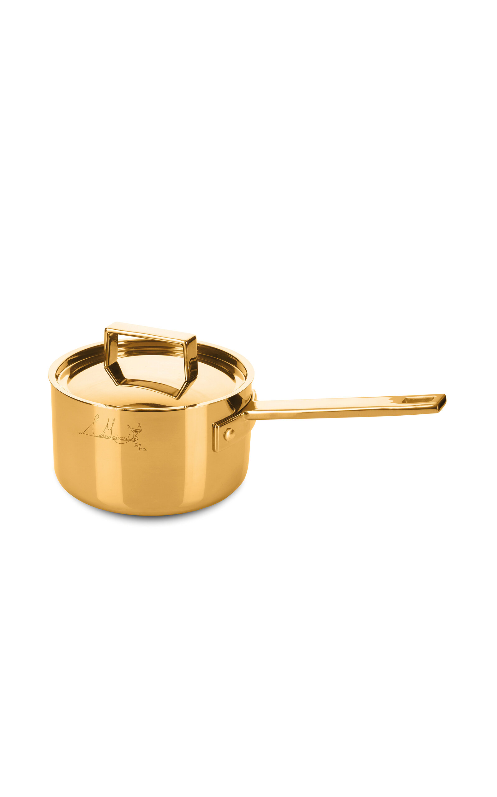 Studio Tecnico Mepra - Casserole 1 H. Cm.14  Attiva Oro - Gold