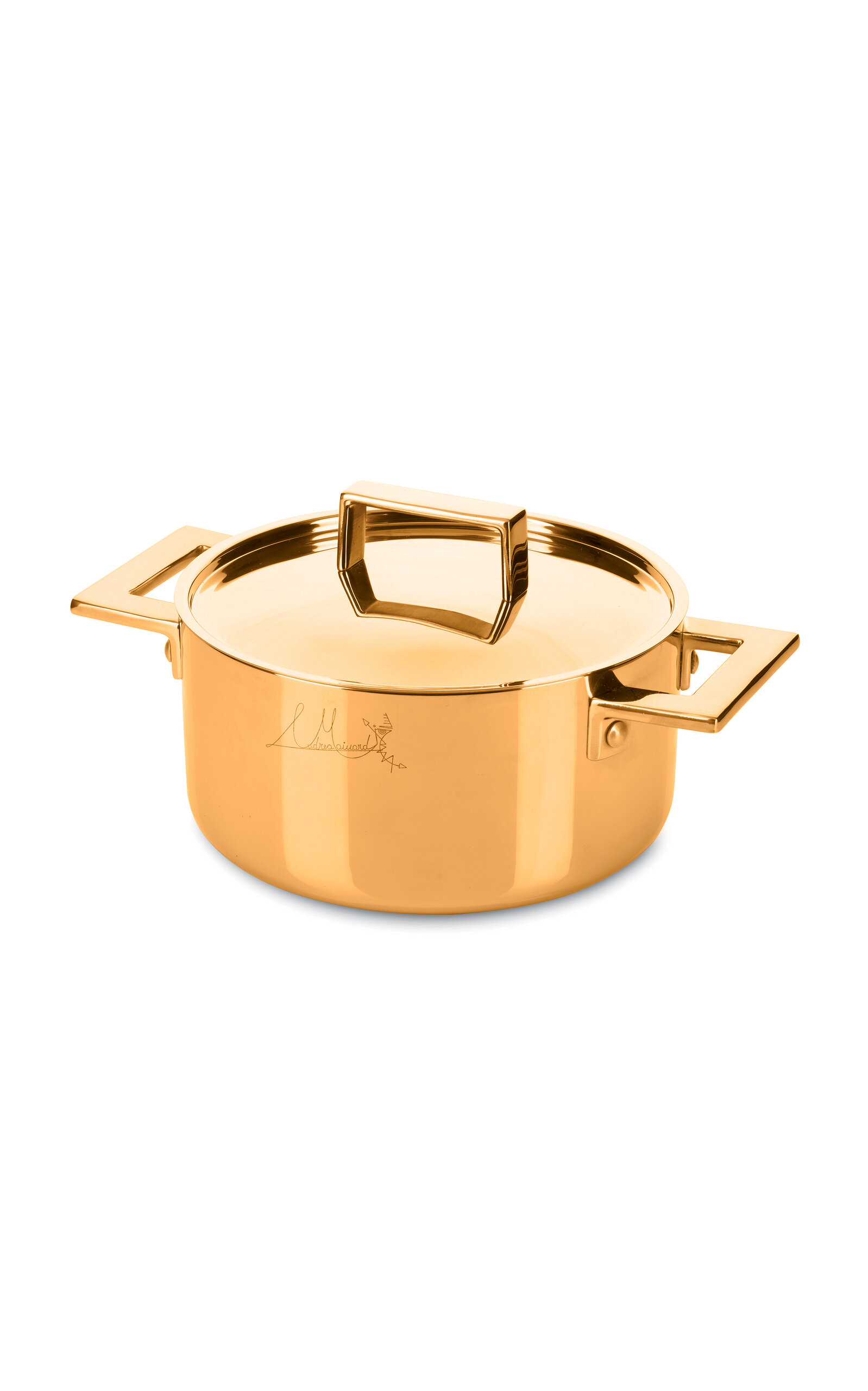 Studio Tecnico Mepra - Casserole 2 Hand.cm.22 Attiva Oro - Gold