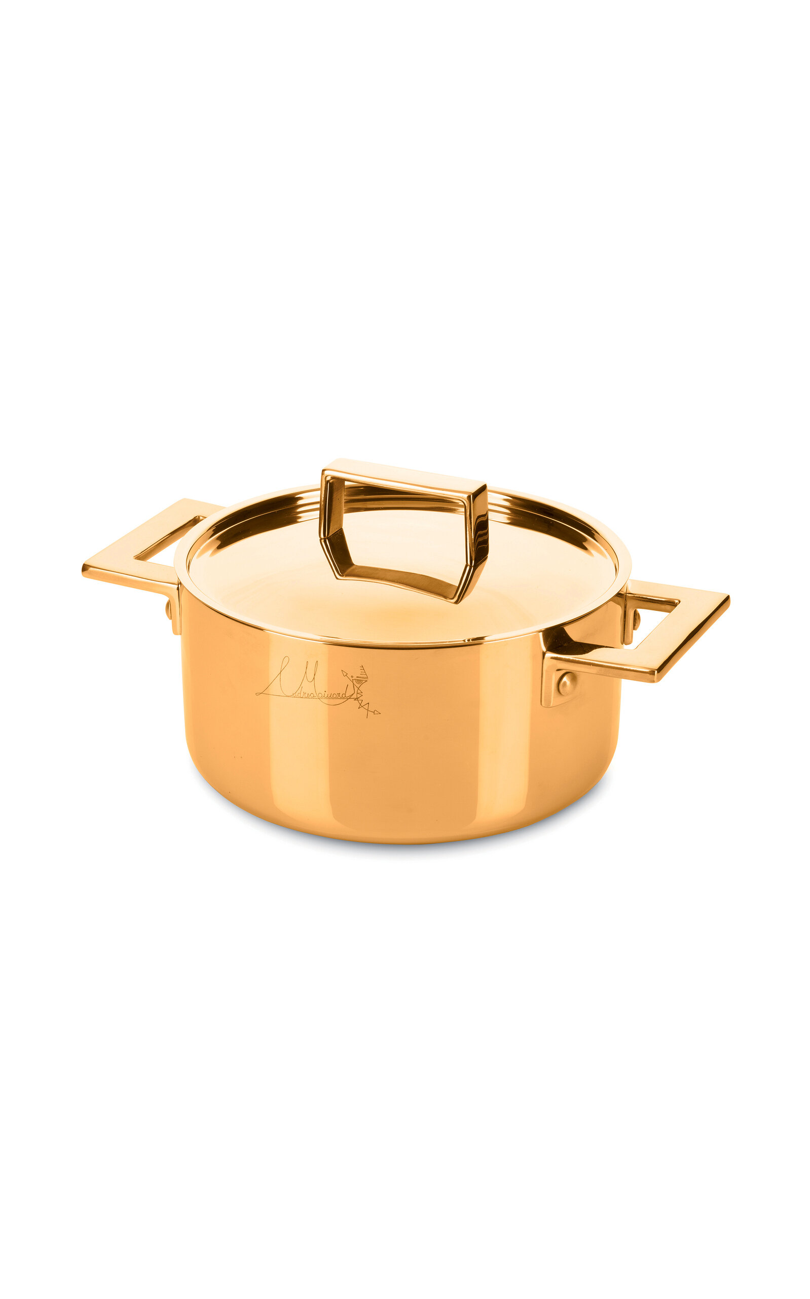 Studio Tecnico Mepra - Casserole 2 Hand.cm.24 Attiva Oro - Gold