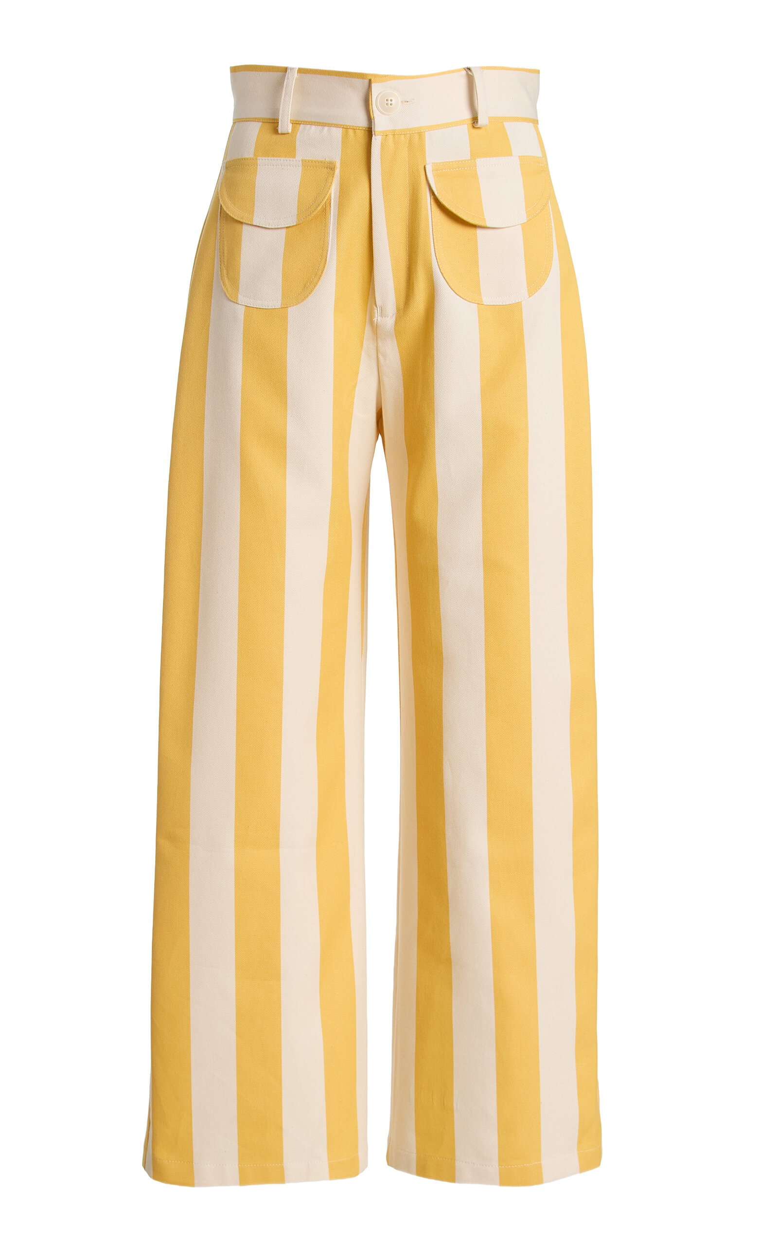 LA VESTE Exclusive Parasol Cotton Straight-Leg Pants | Thumbnail 9