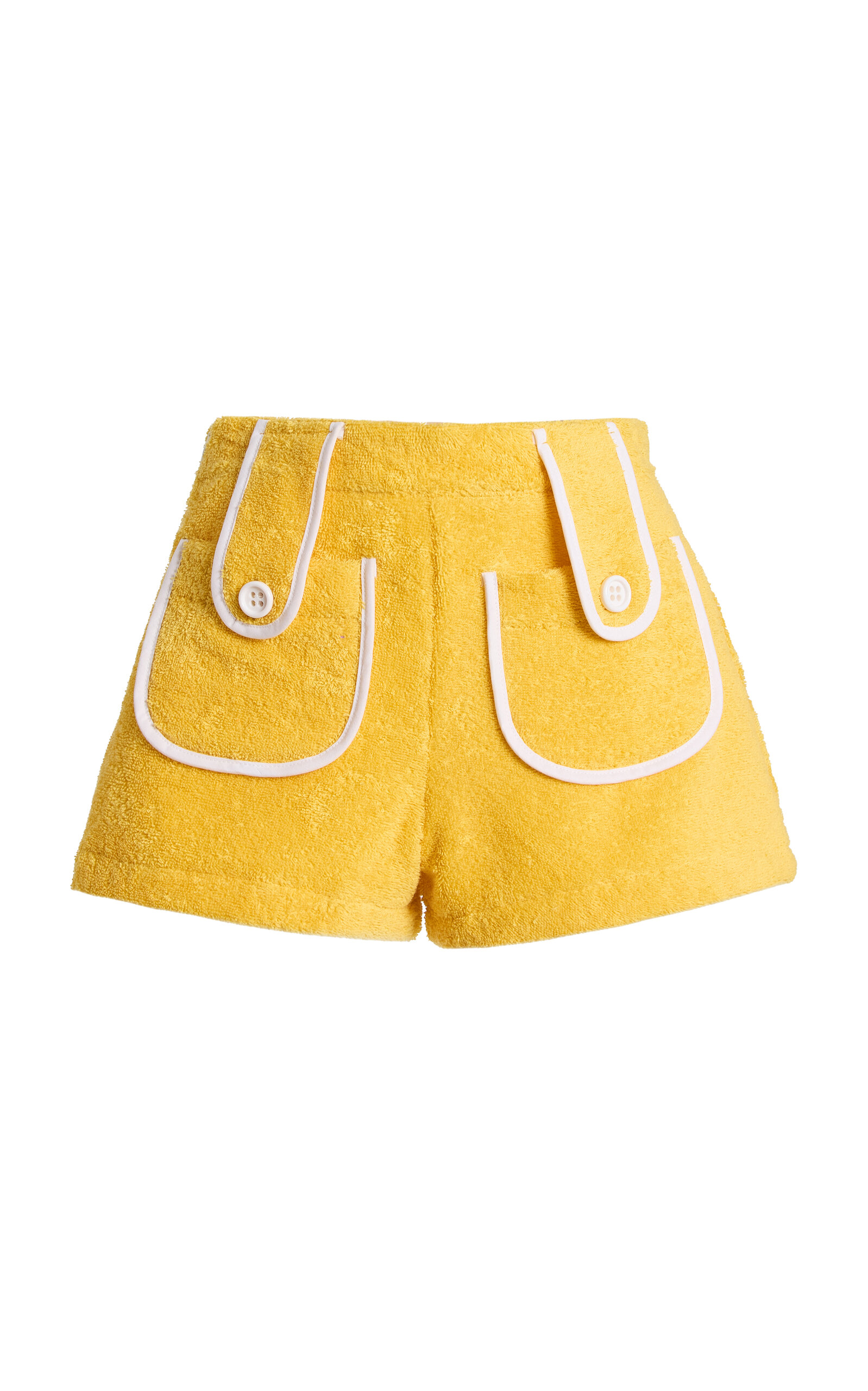 LA VESTE Exclusive Carambola Cotton Mini Shorts