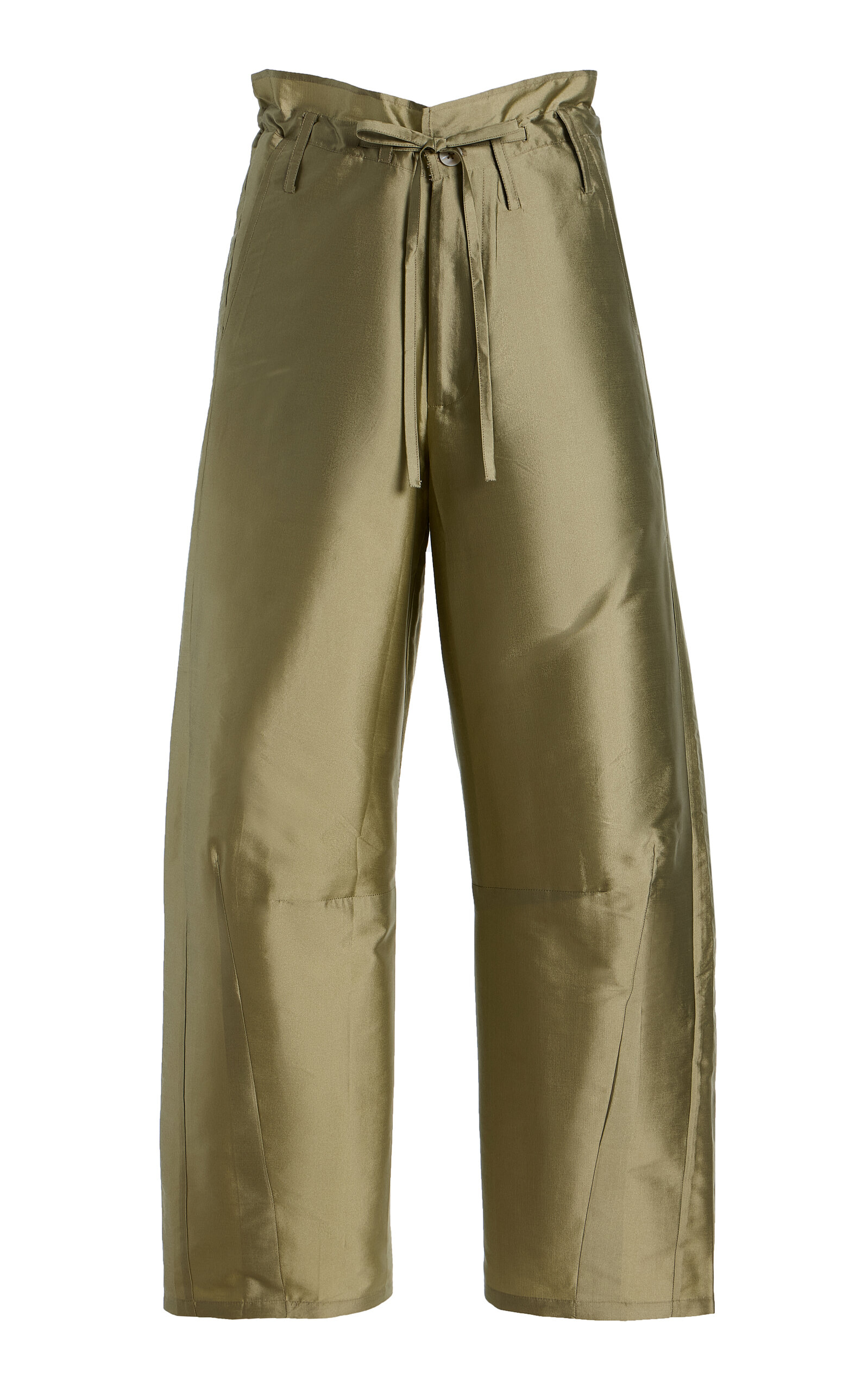 Chan Luu Techno Taffeta Barrel Pants - Moda Operandi