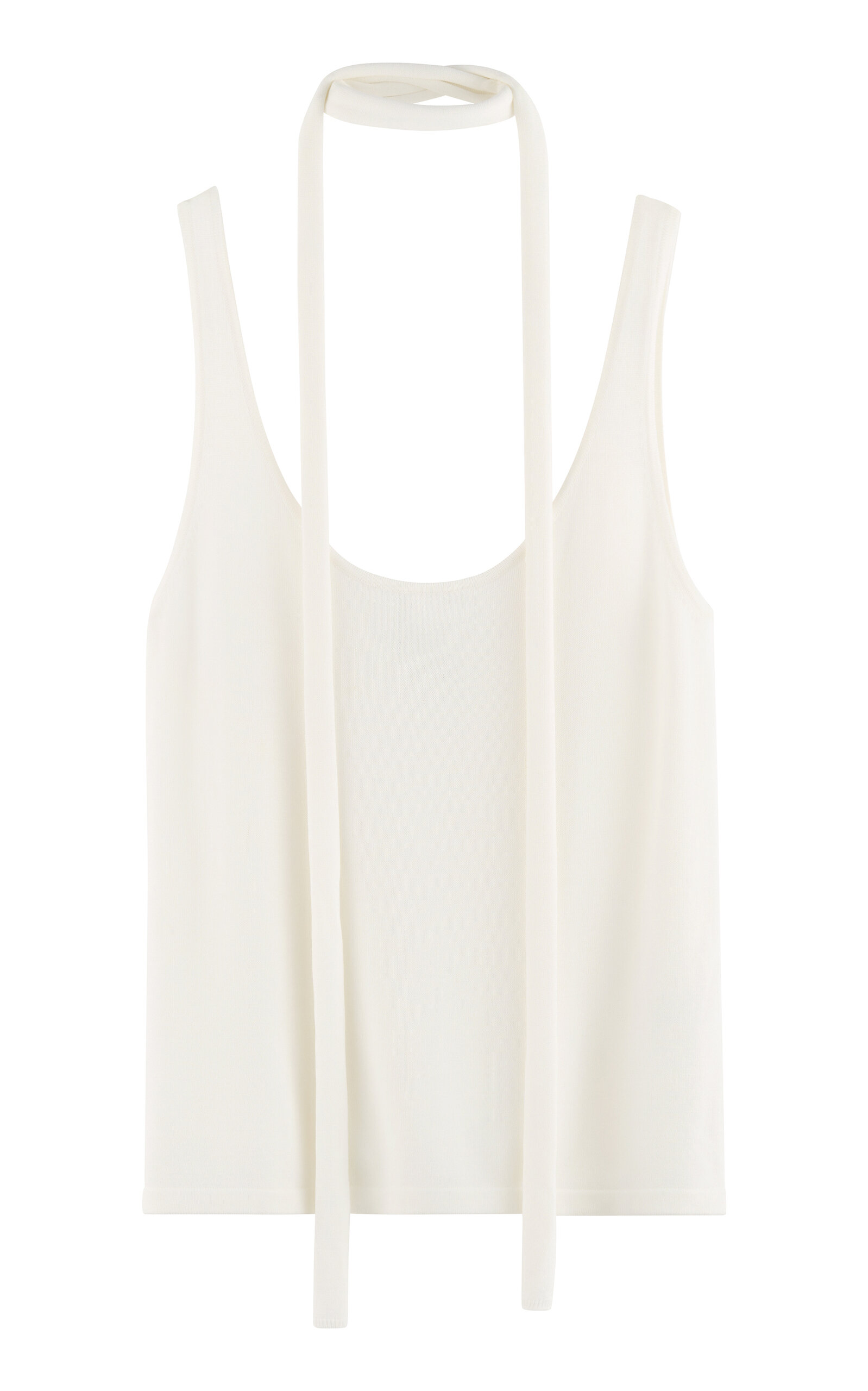 Exclusive Moment Scarf Crepe Top