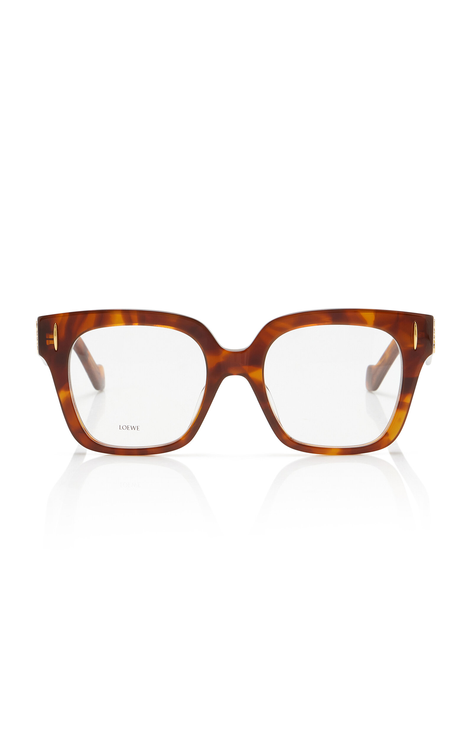 Loewe Anagram Square-Frame Acetate Optical Glasses - Women's Accessories