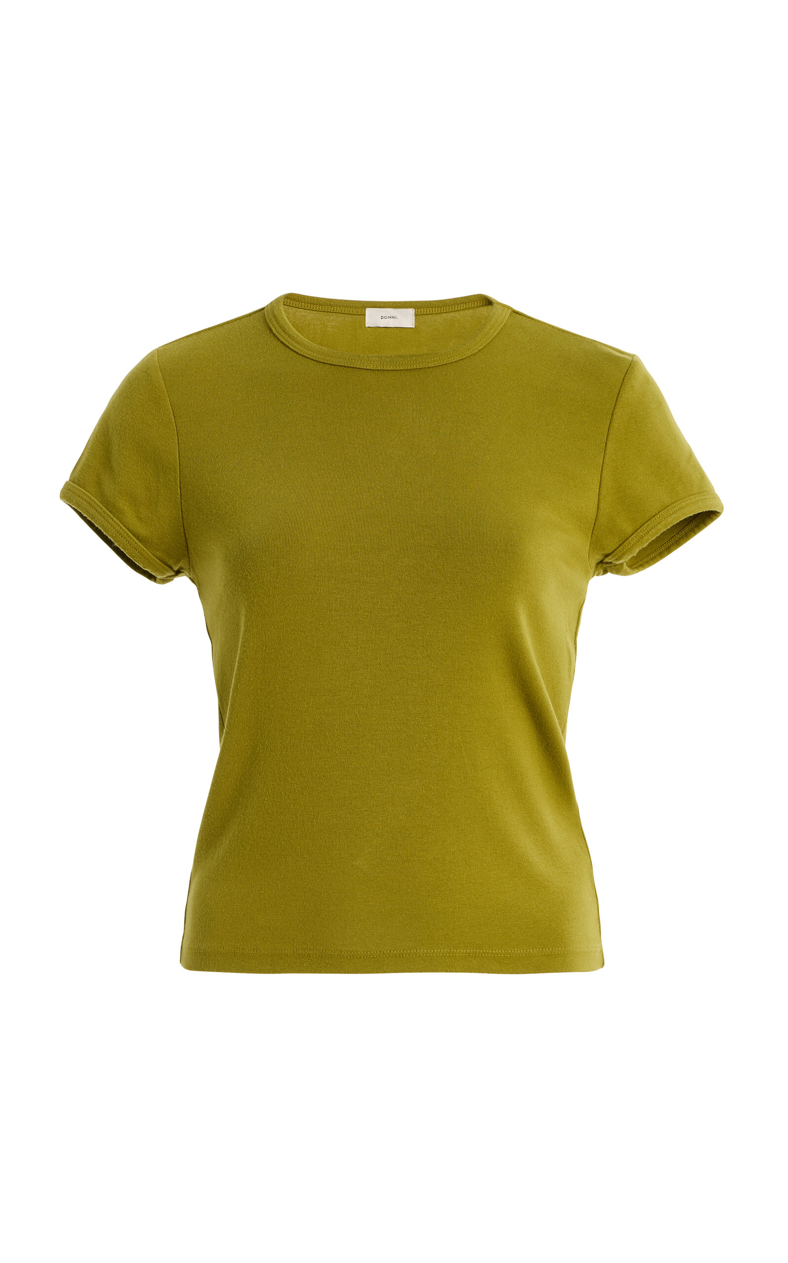 DONNI. Baby Ribbed Cotton Top