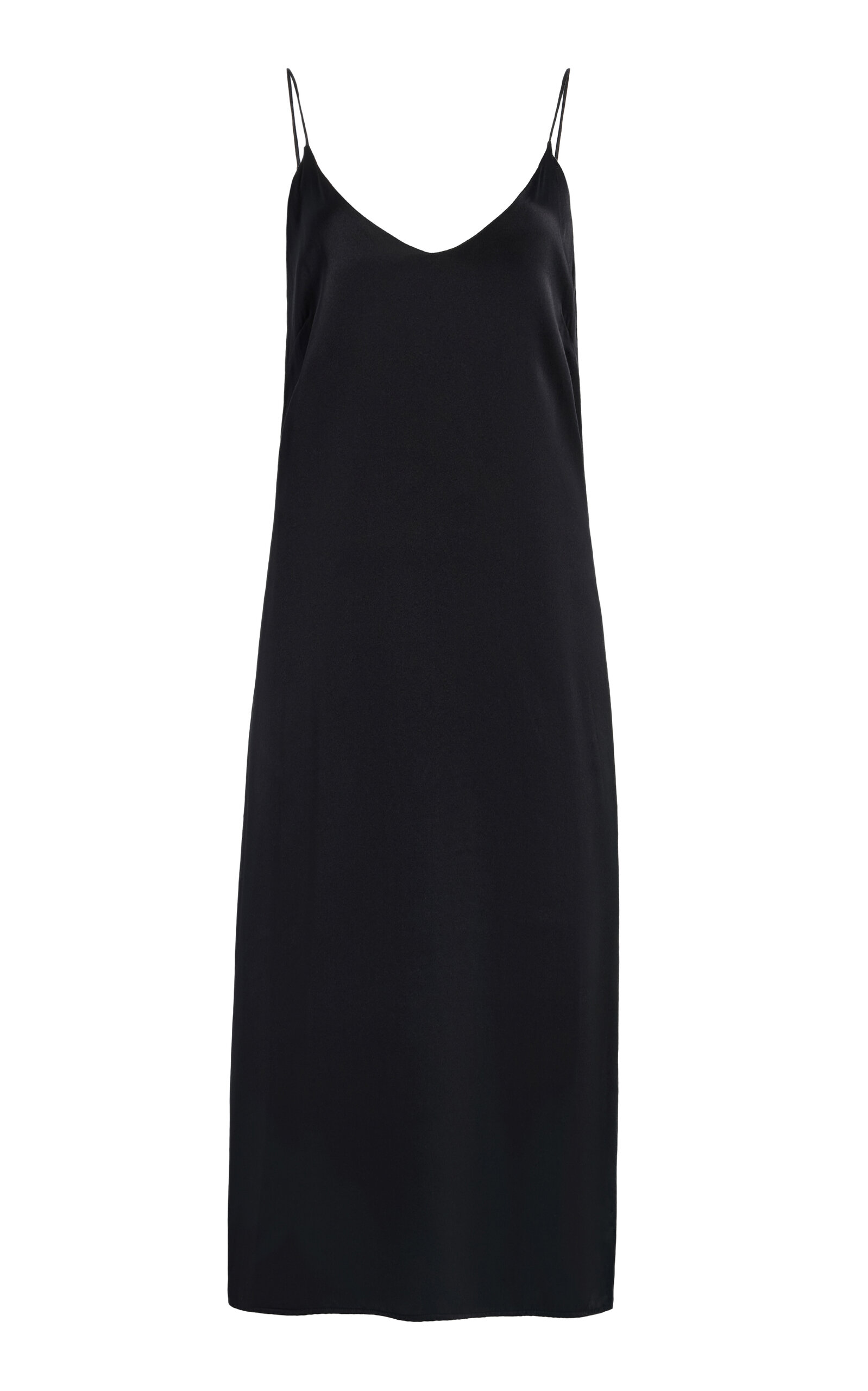 Kamperett Exclusive Sade Silk Charmeuse Midi Dress - Moda Operandi