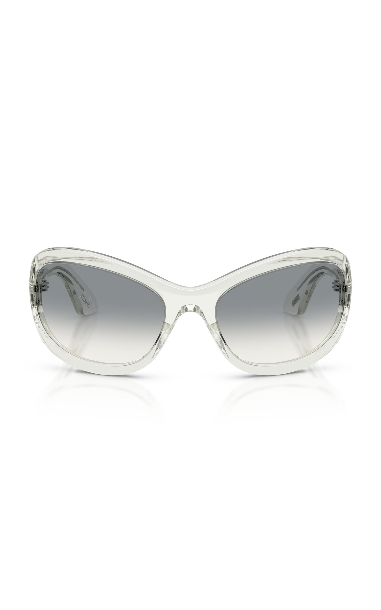 Khaite 1967c Square-frame Acetate Sunglasses In Green