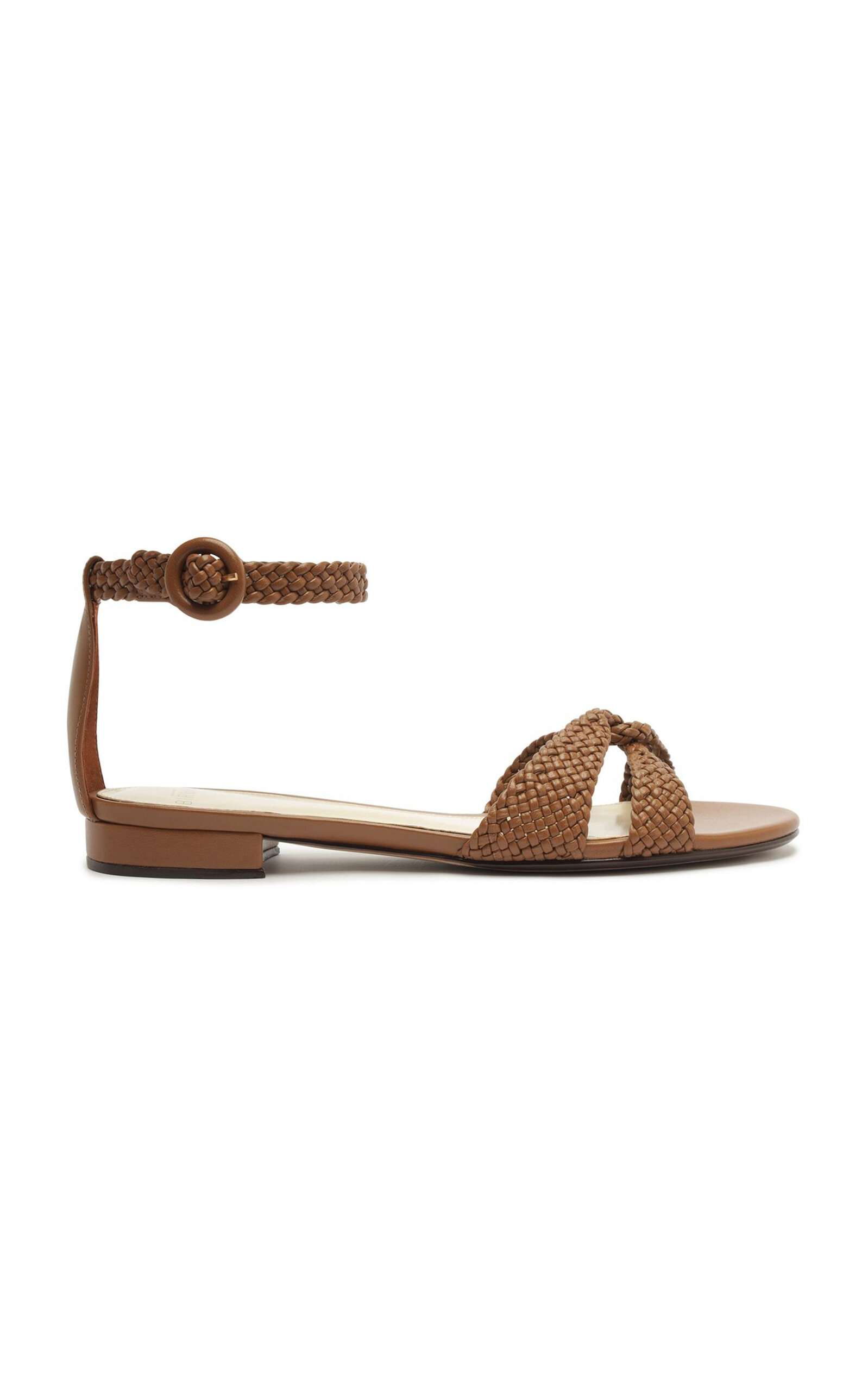 Alexandre Birman Sabrina Leather Flats - Moda Operandi