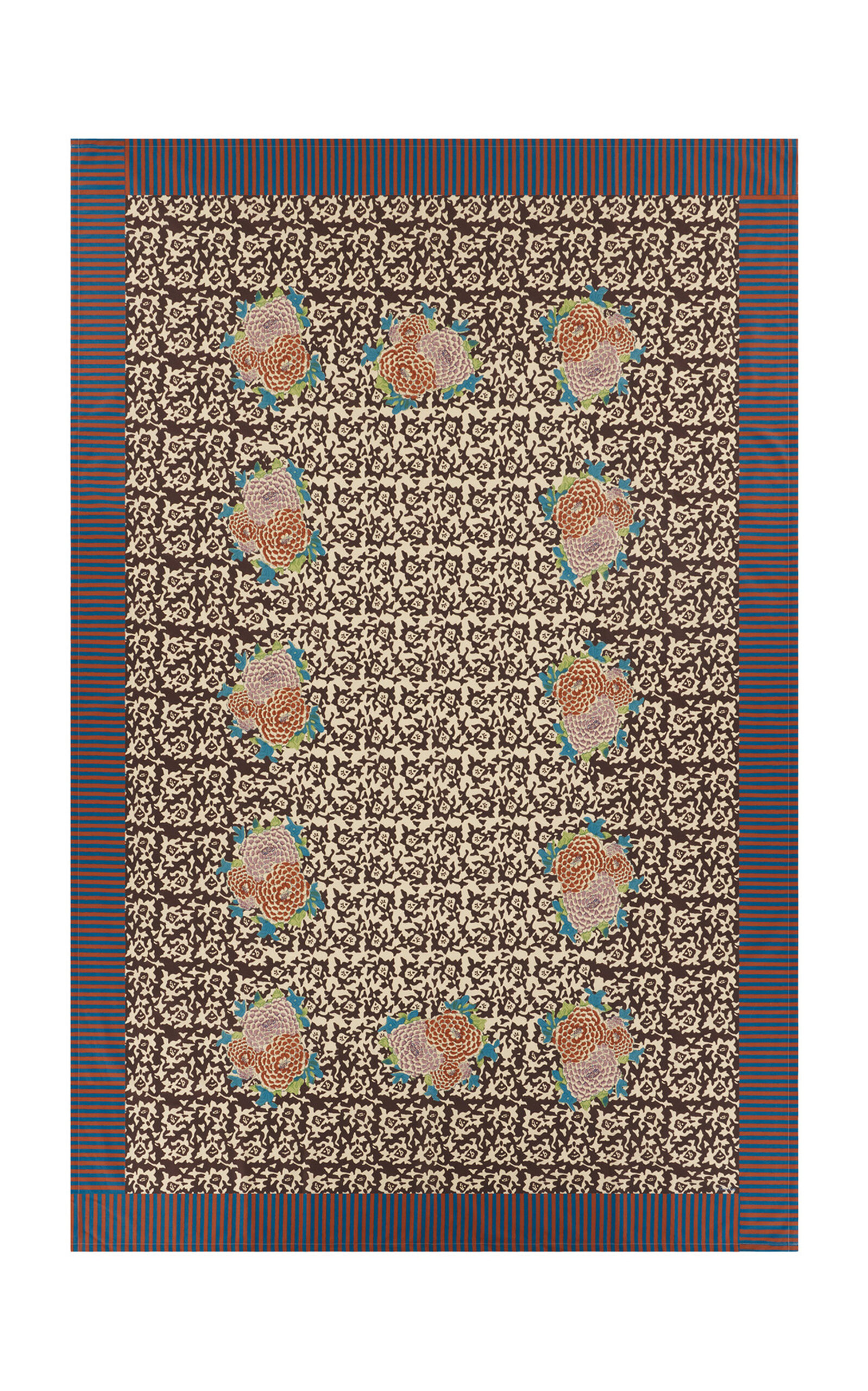 Lisa Corti - Arabesque Corolla 180x270 Natural-coffee - Multi