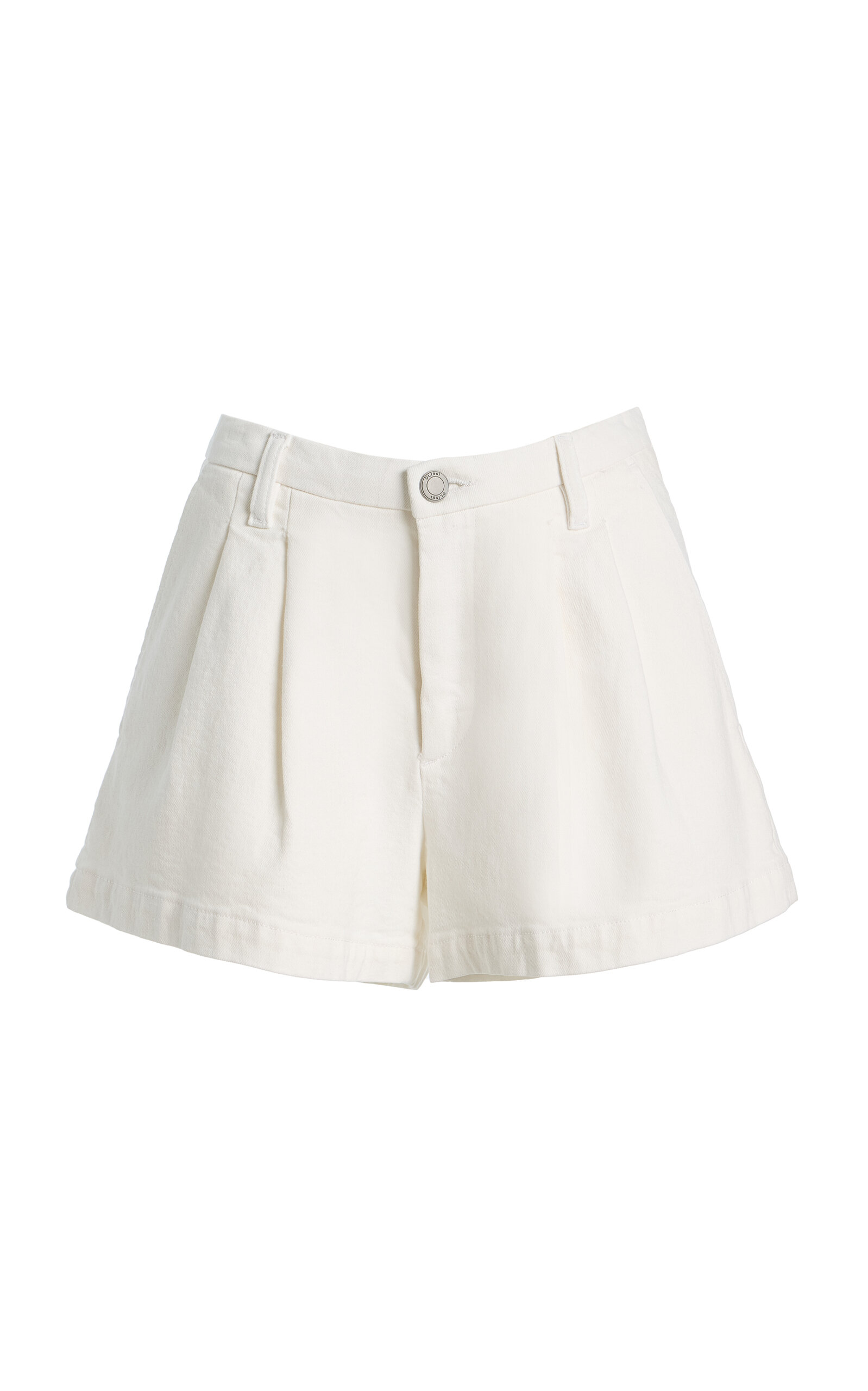 DL1961 Isabel Pleated Denim Shorts - Moda Operandi