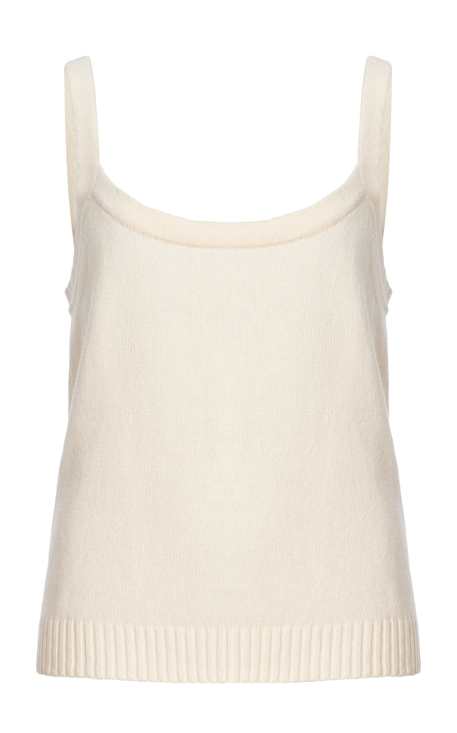 DL1961 July Linen-Cotton Knit Tank Top - Moda Operandi